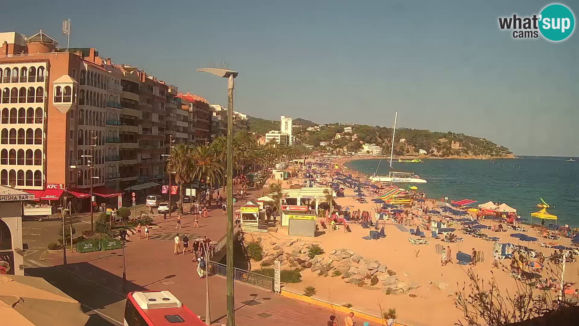 Webcam live Lloret de Mar – Hauptstrand