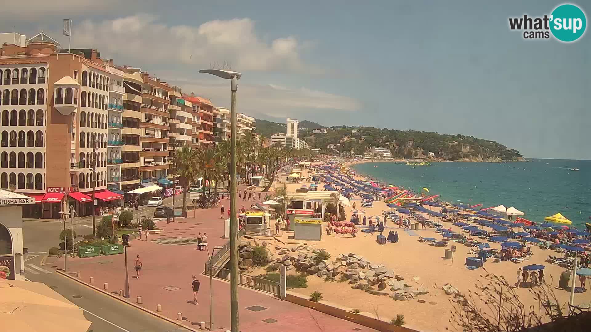 Webcam live Lloret de Mar – Hauptstrand