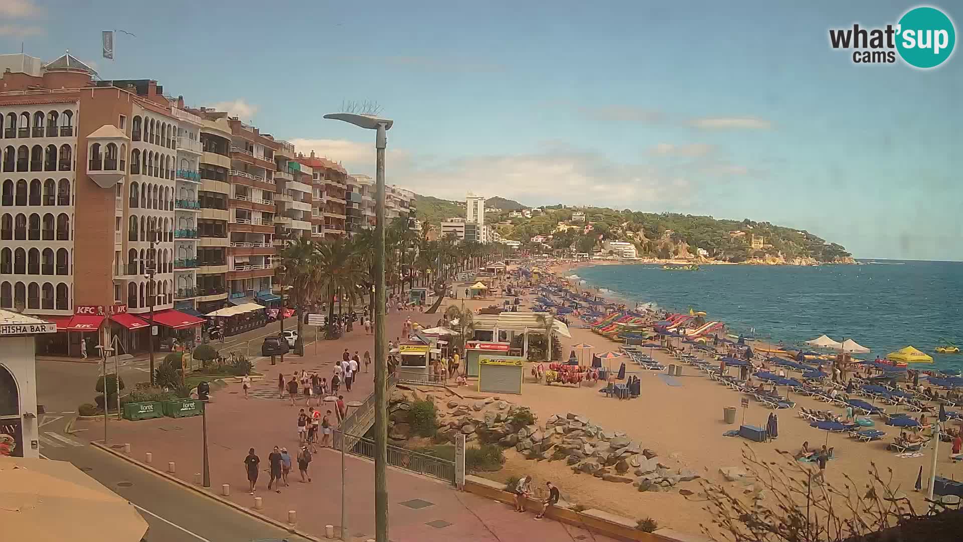 Webcam live Lloret de Mar – Playa