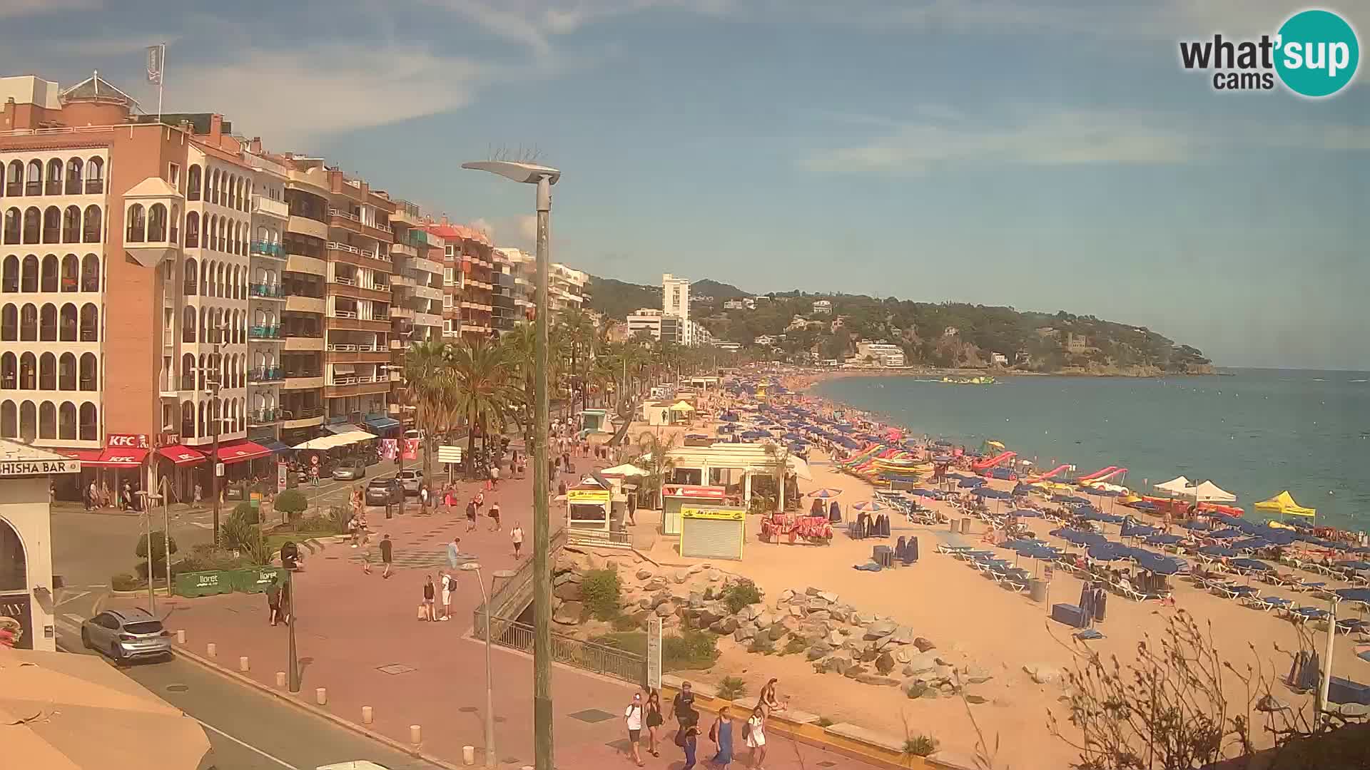 Webcam streaming Lloret de Mar – Plage