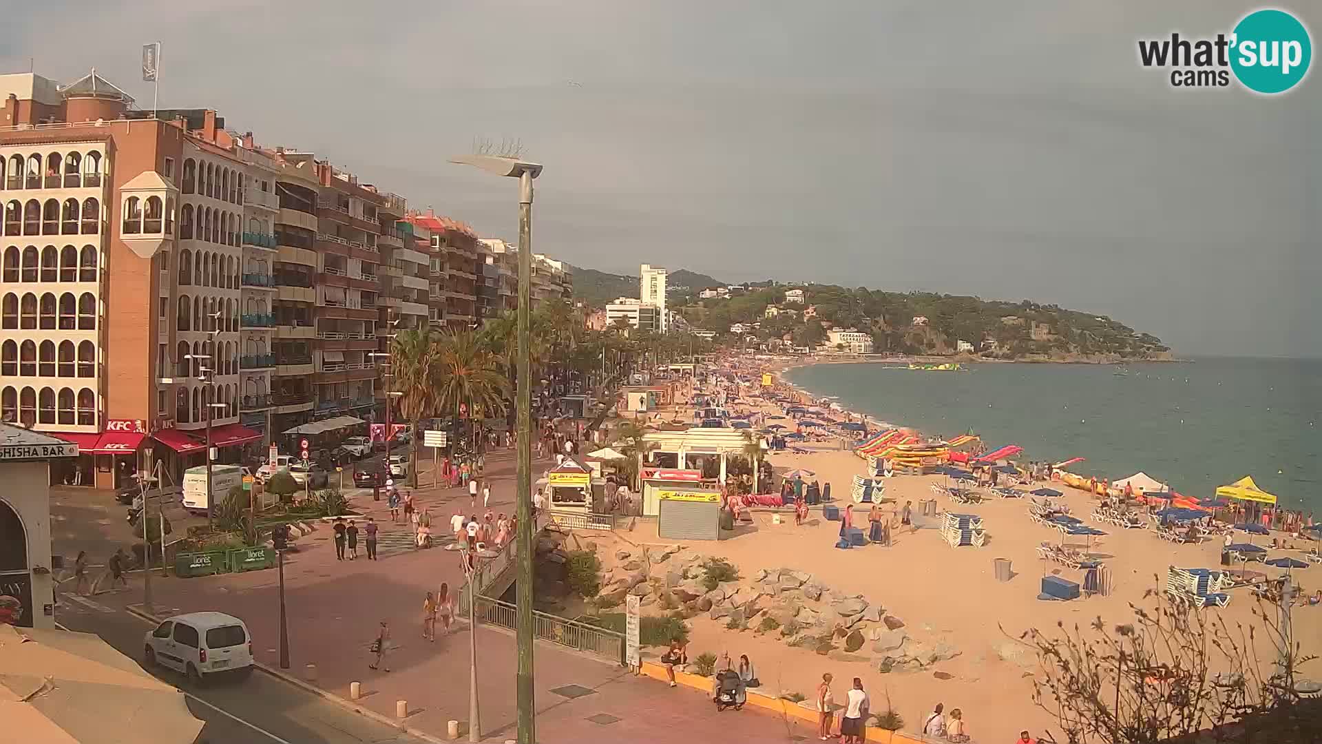 Webcam live Lloret de Mar – Hauptstrand