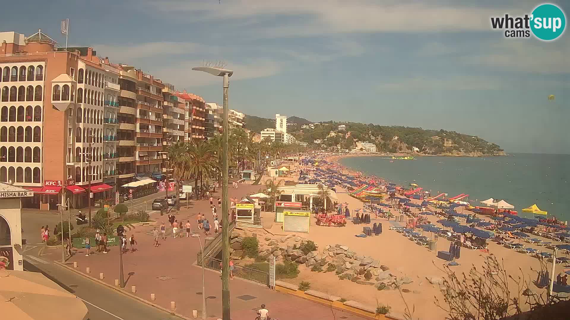Webcam streaming Lloret de Mar – Plage