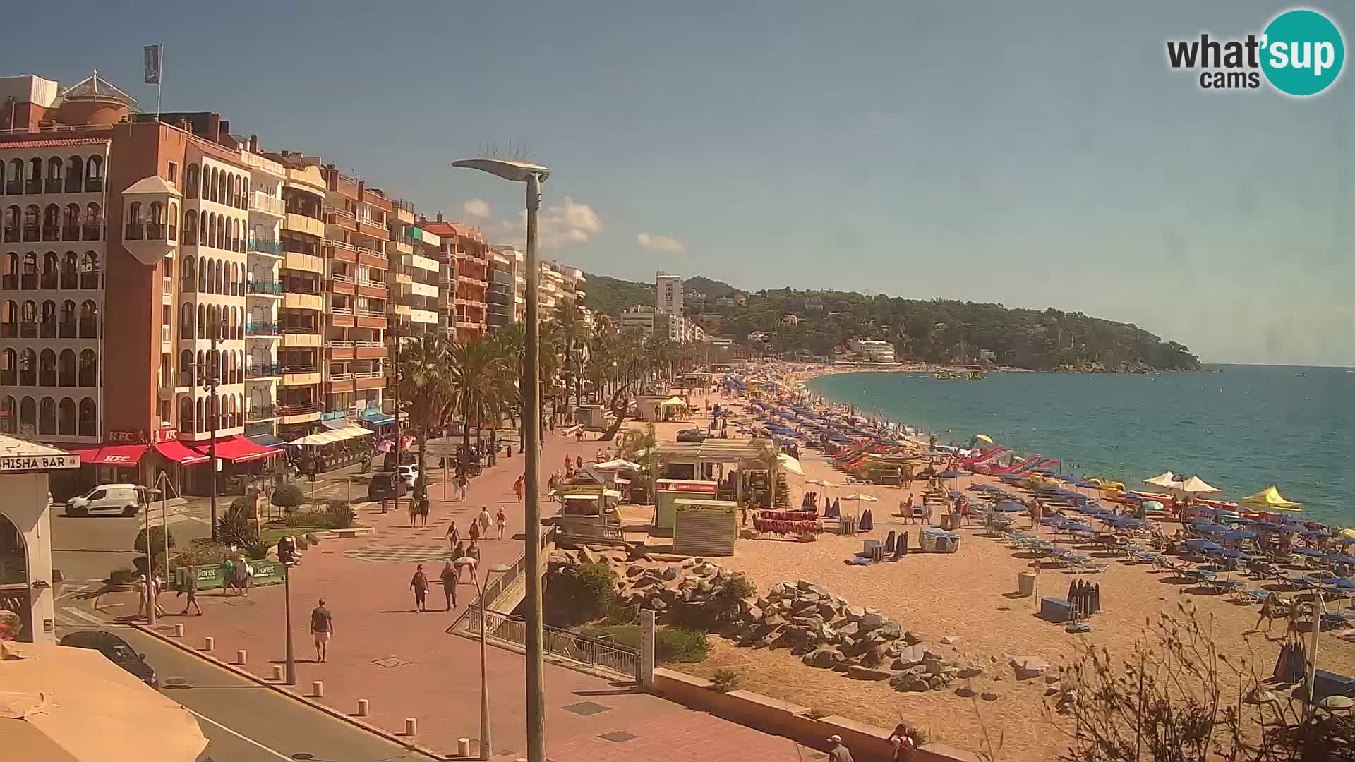 Webcam live Lloret de Mar – Hauptstrand