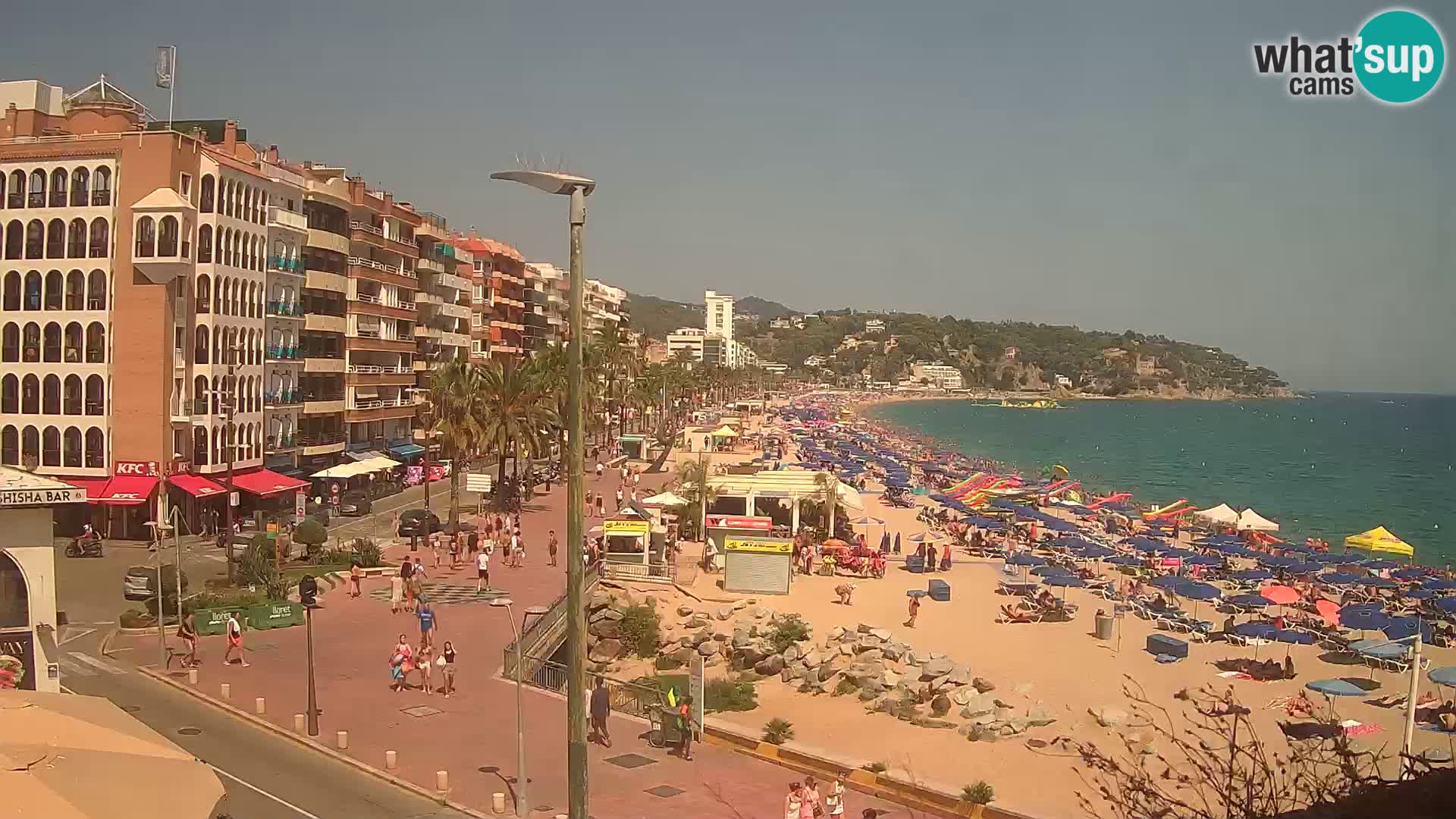 Webcam live Lloret de Mar – Hauptstrand