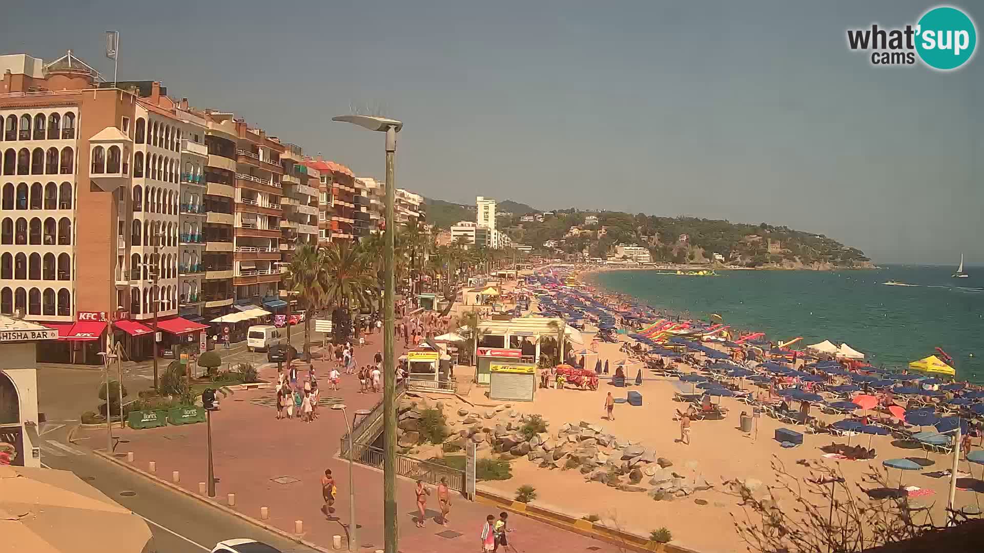 Kamera v živo Lloret de Mar – plaža