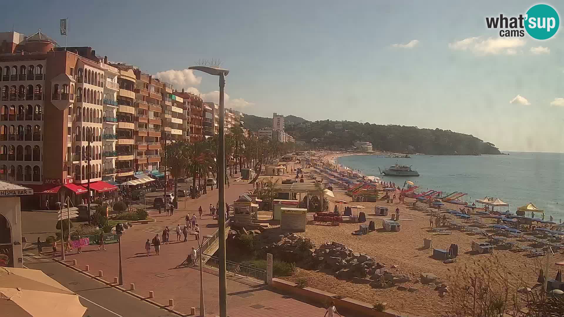 Kamera v živo Lloret de Mar – plaža