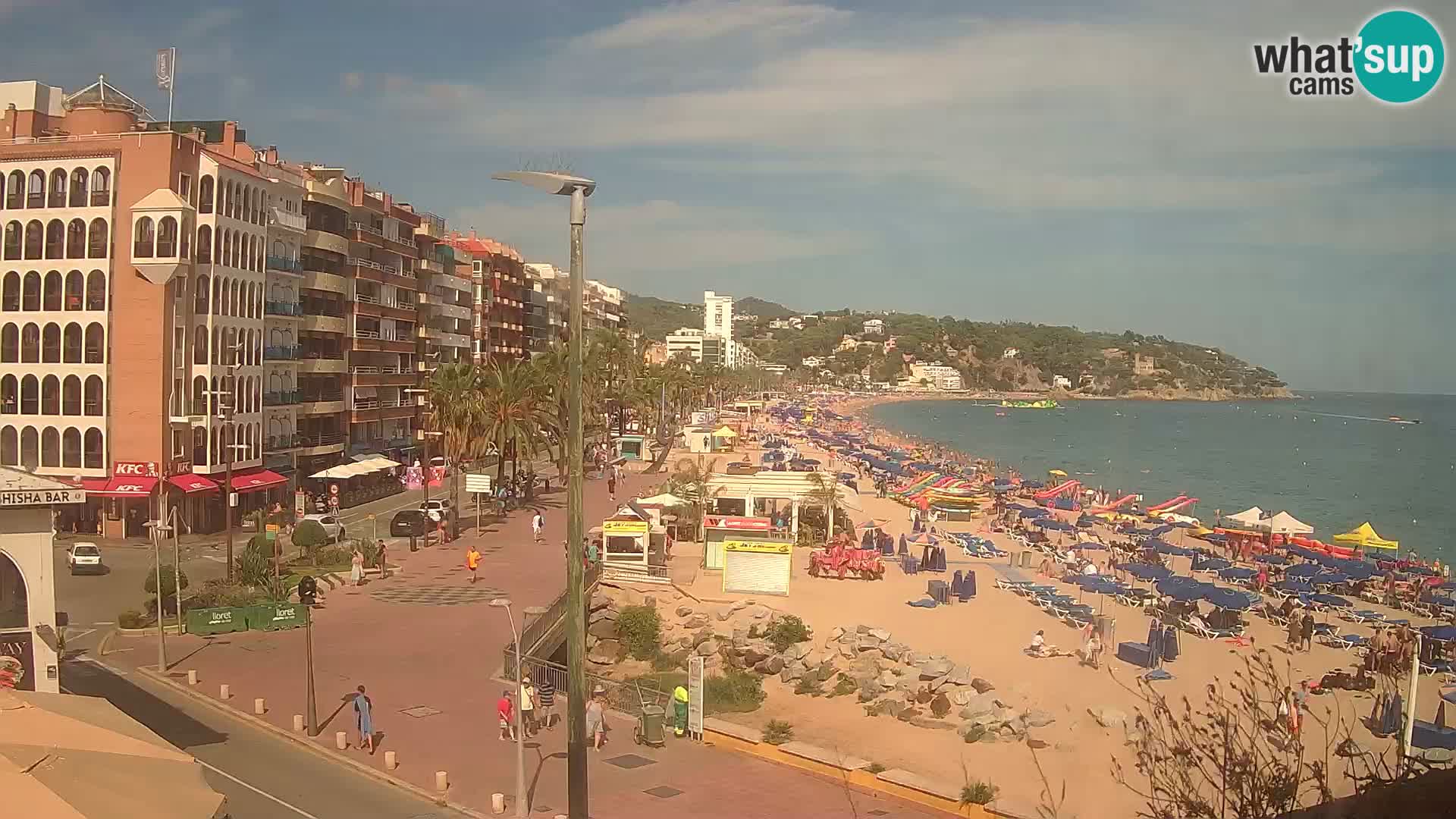 Kamera v živo Lloret de Mar – plaža