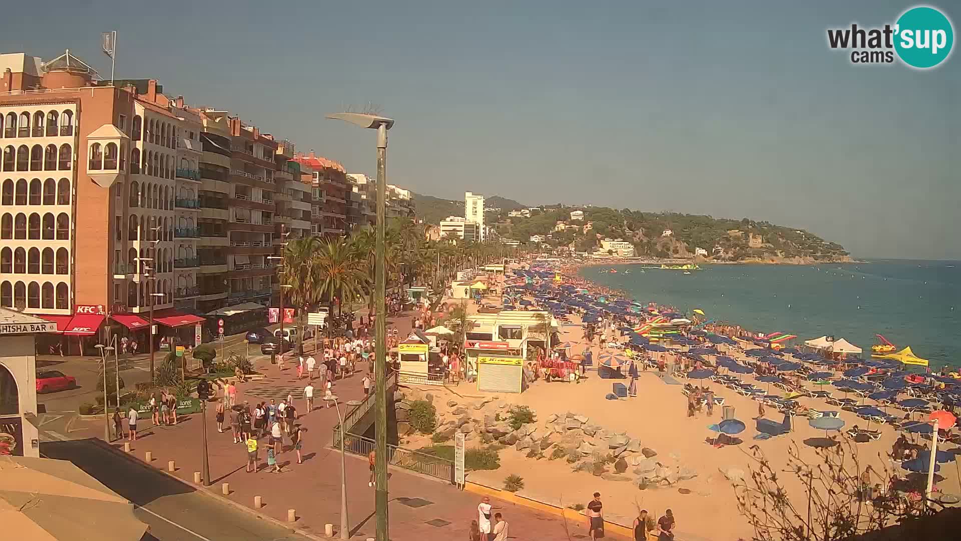Webcam live Lloret de Mar – Hauptstrand