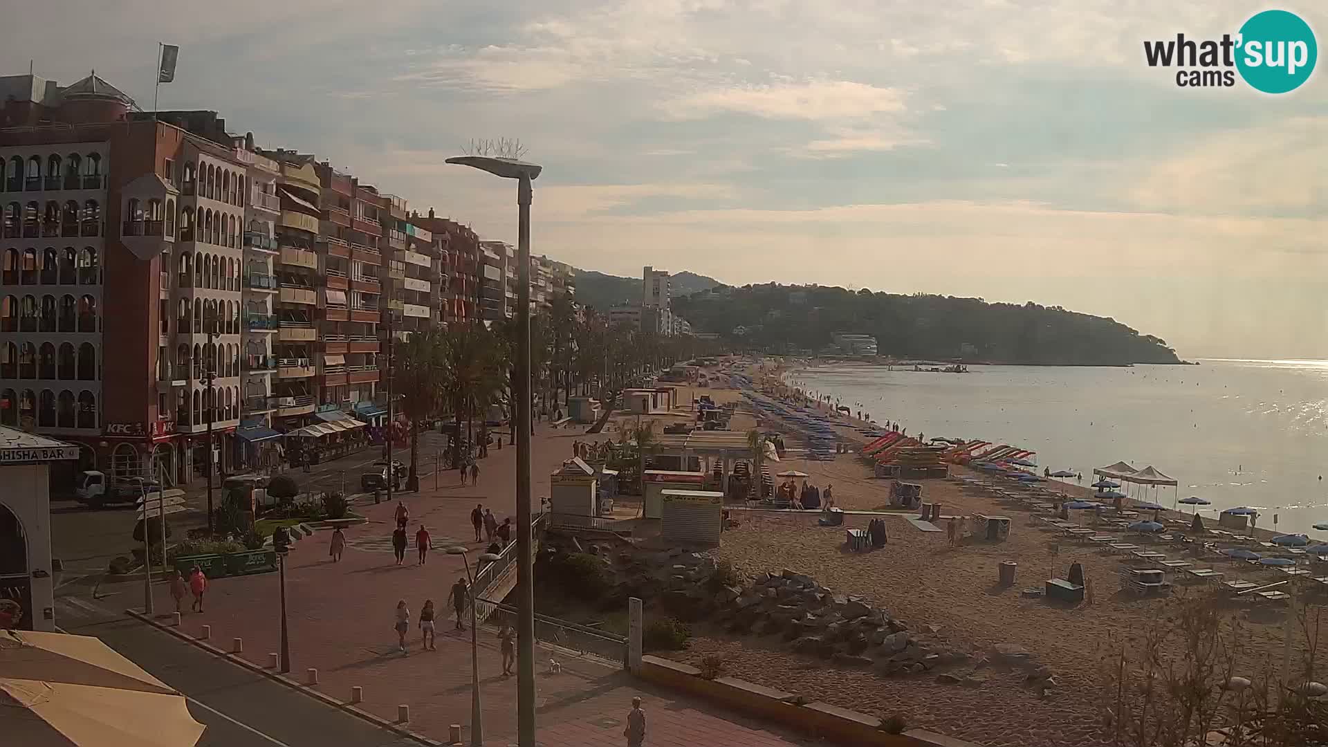Webcam streaming Lloret de Mar – Plage