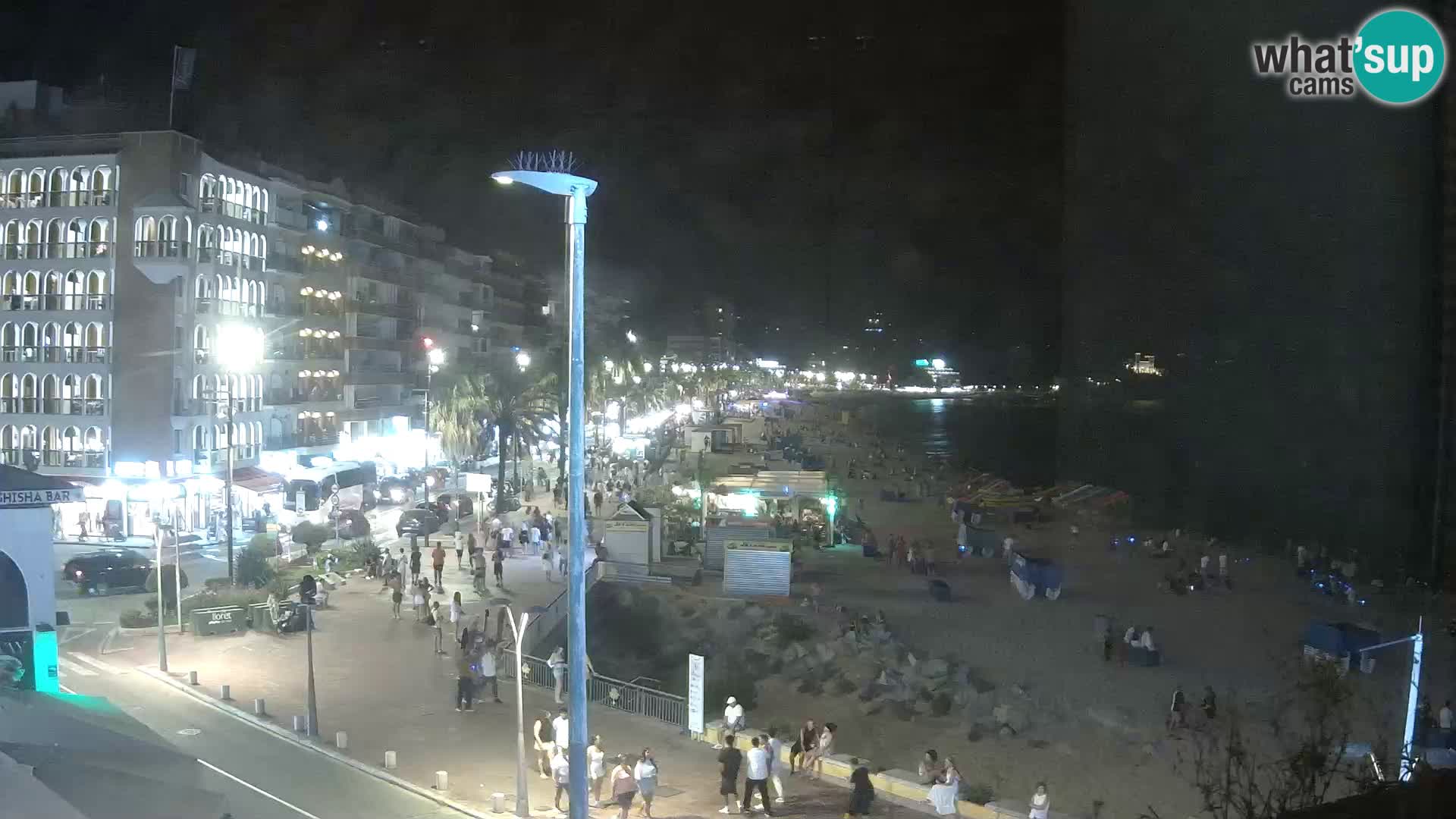 Webcam live Lloret de Mar – la spiaggia principale