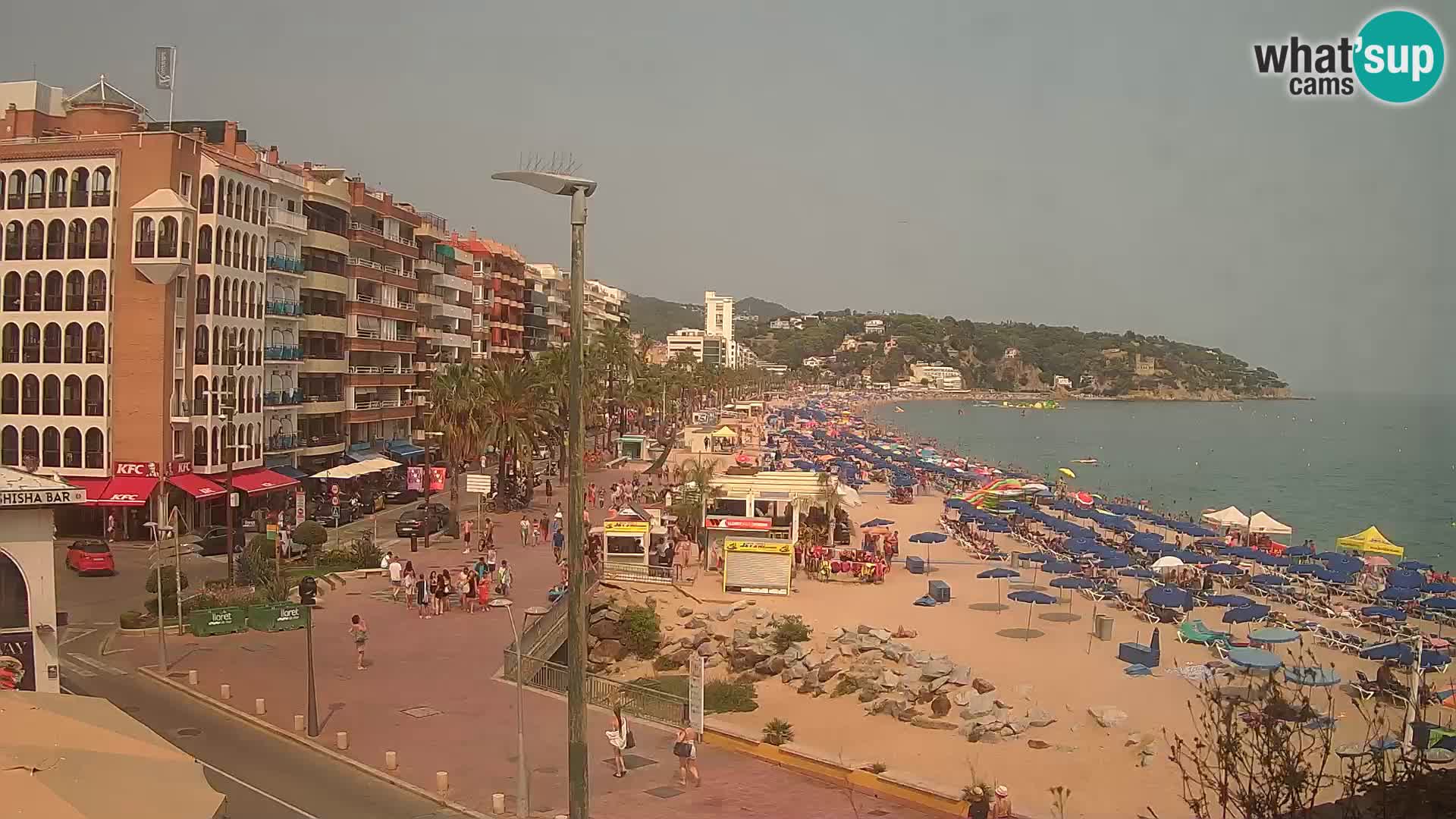 Webcam live Lloret de Mar – la spiaggia principale