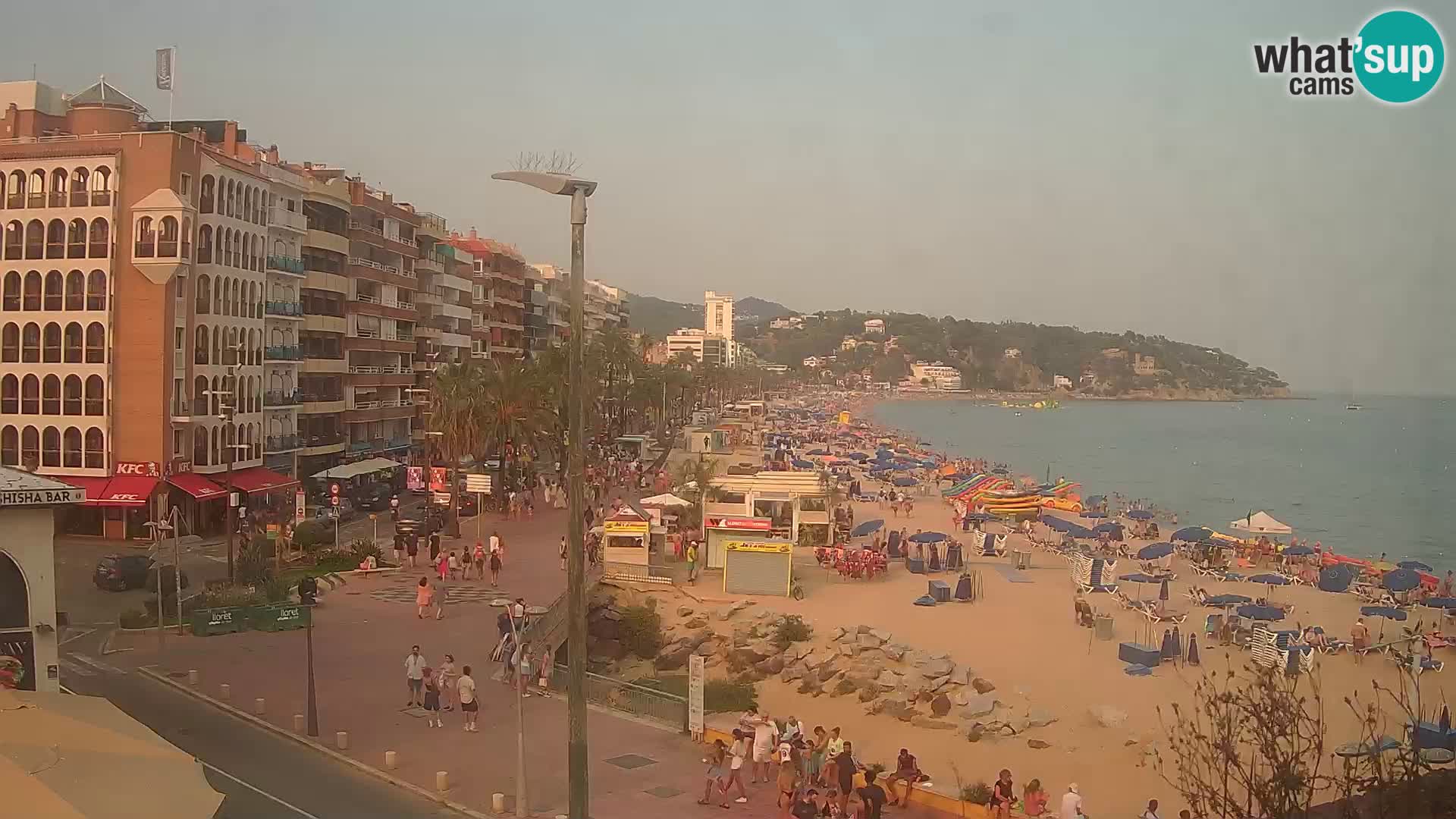 Kamera v živo Lloret de Mar – plaža