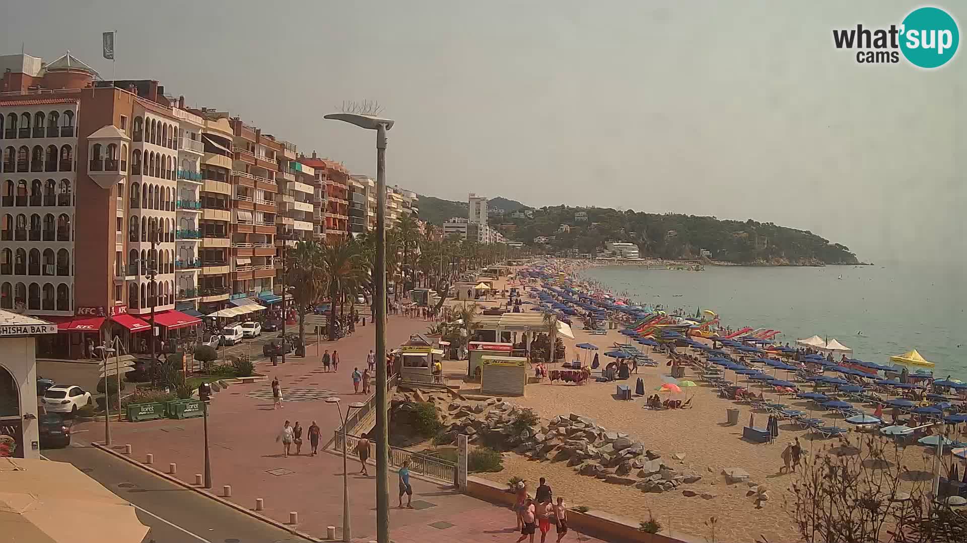 Webcam live Lloret de Mar – Hauptstrand