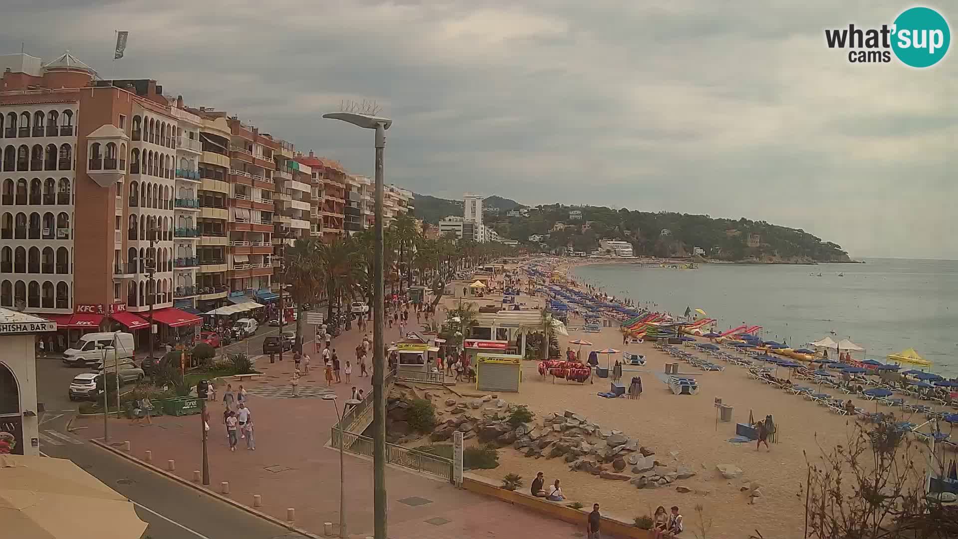 Webcam live Lloret de Mar – la spiaggia principale