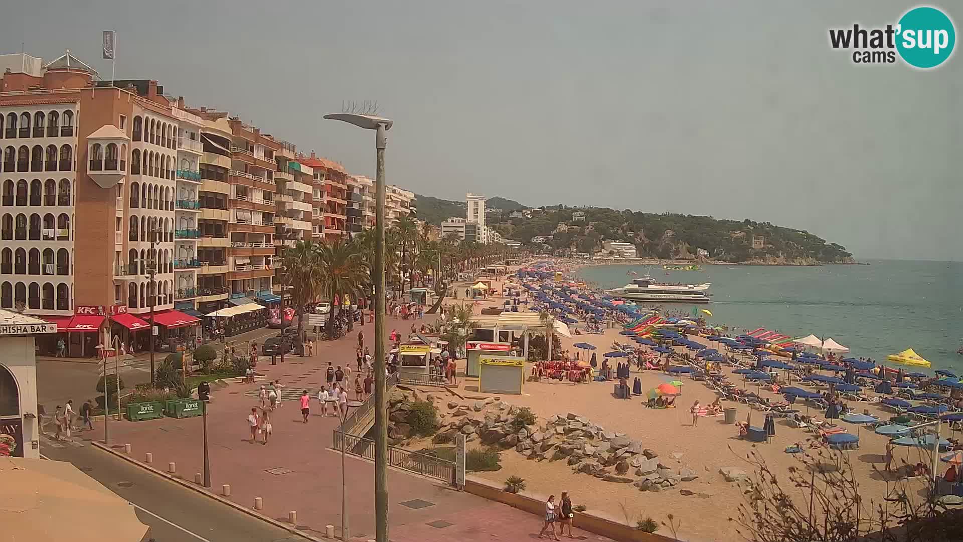 Webcam live Lloret de Mar – Hauptstrand