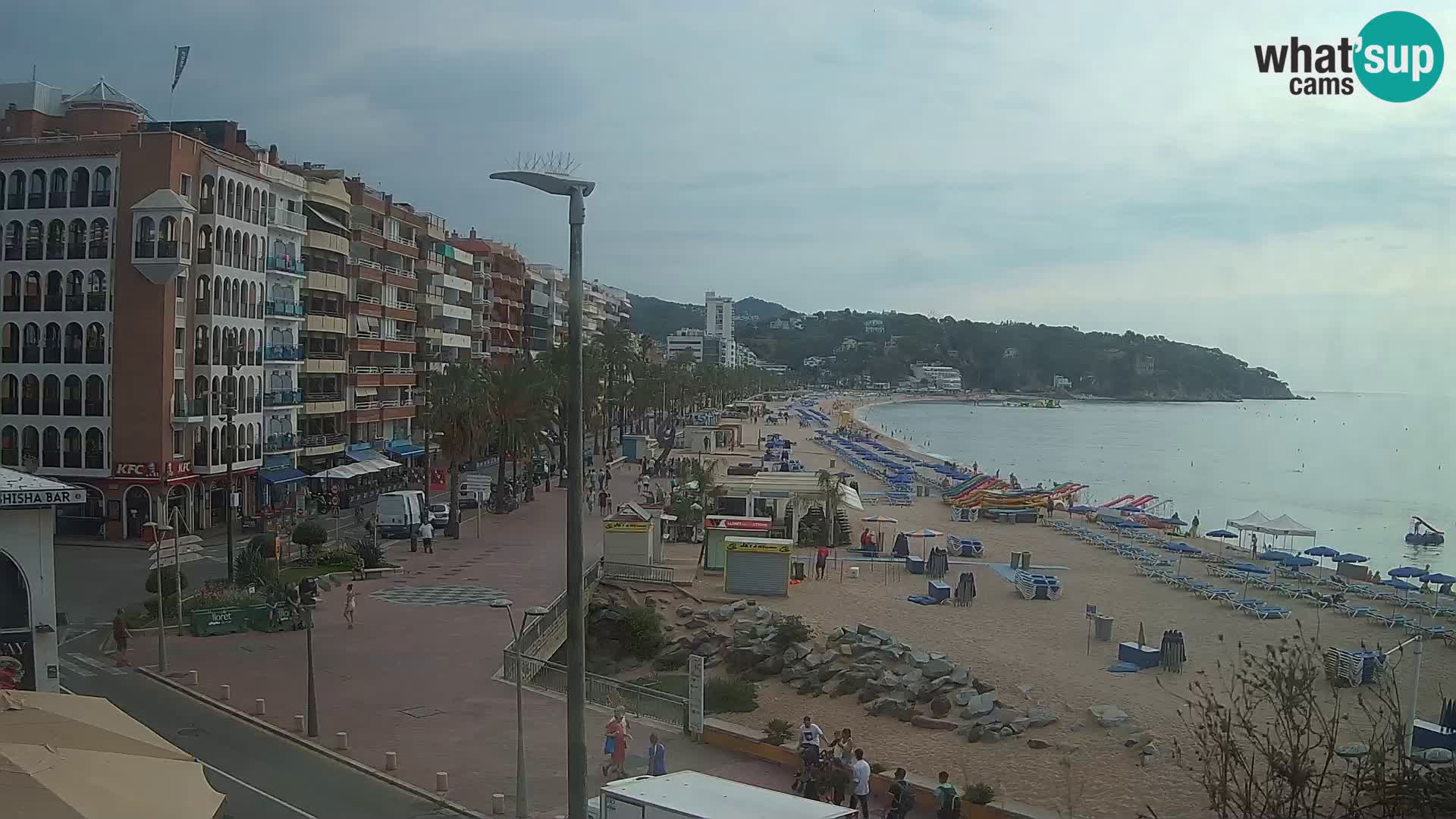 Webcam Live Lloret de Mar – La plage