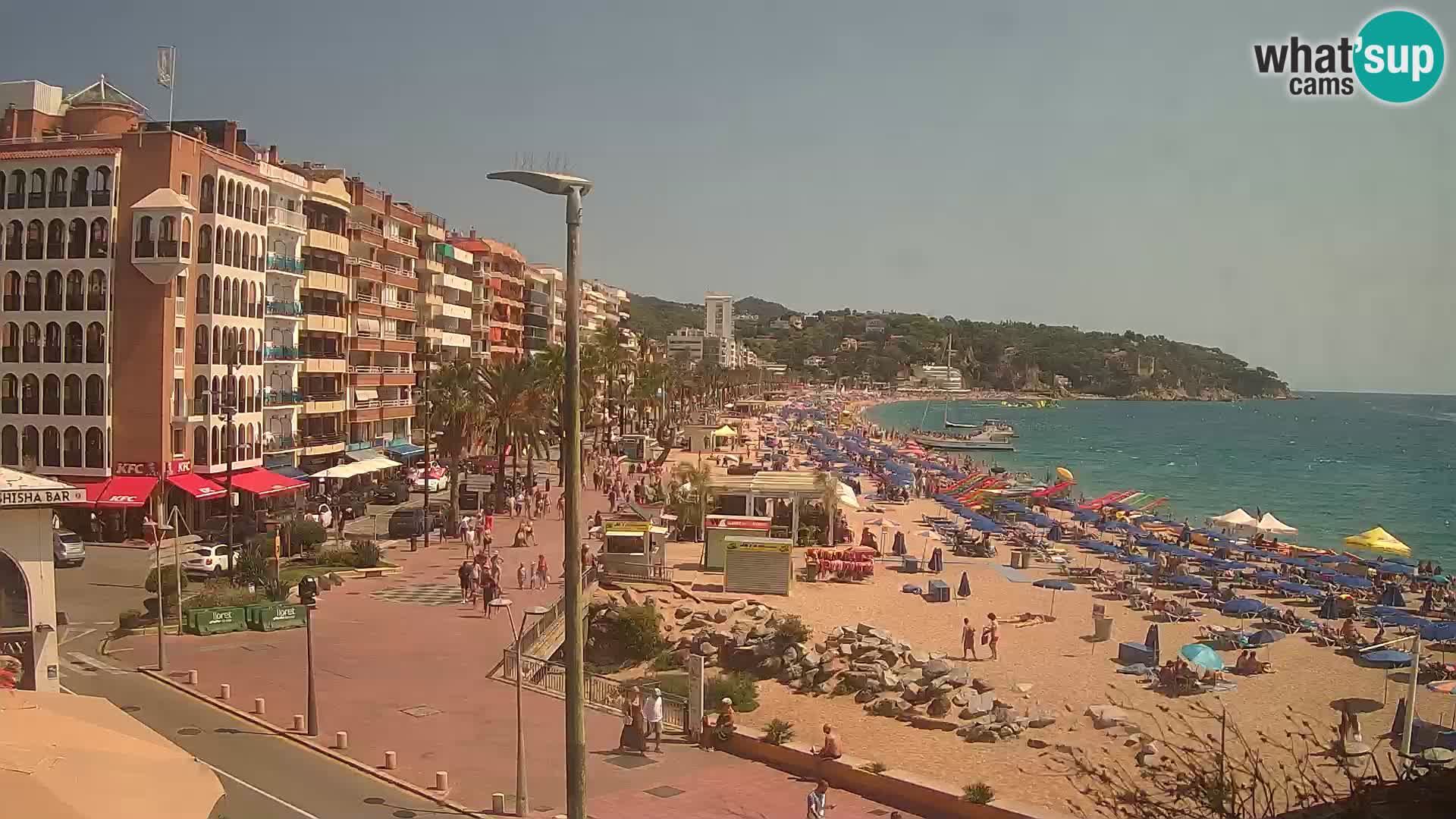Kamera v živo Lloret de Mar – plaža