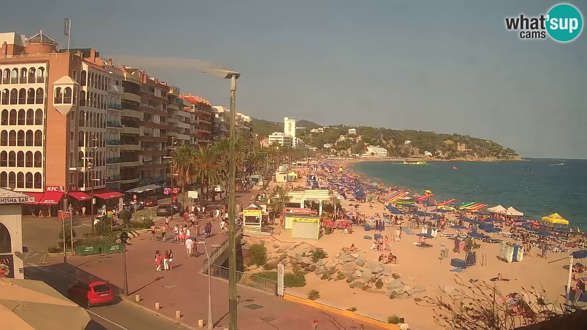 Kamera v živo Lloret de Mar – plaža