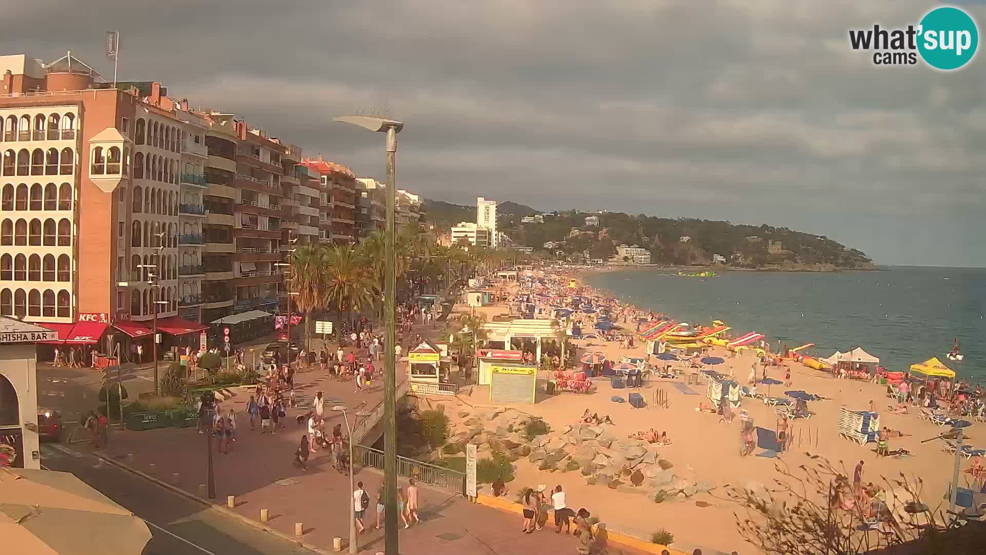 Kamera v živo Lloret de Mar – plaža