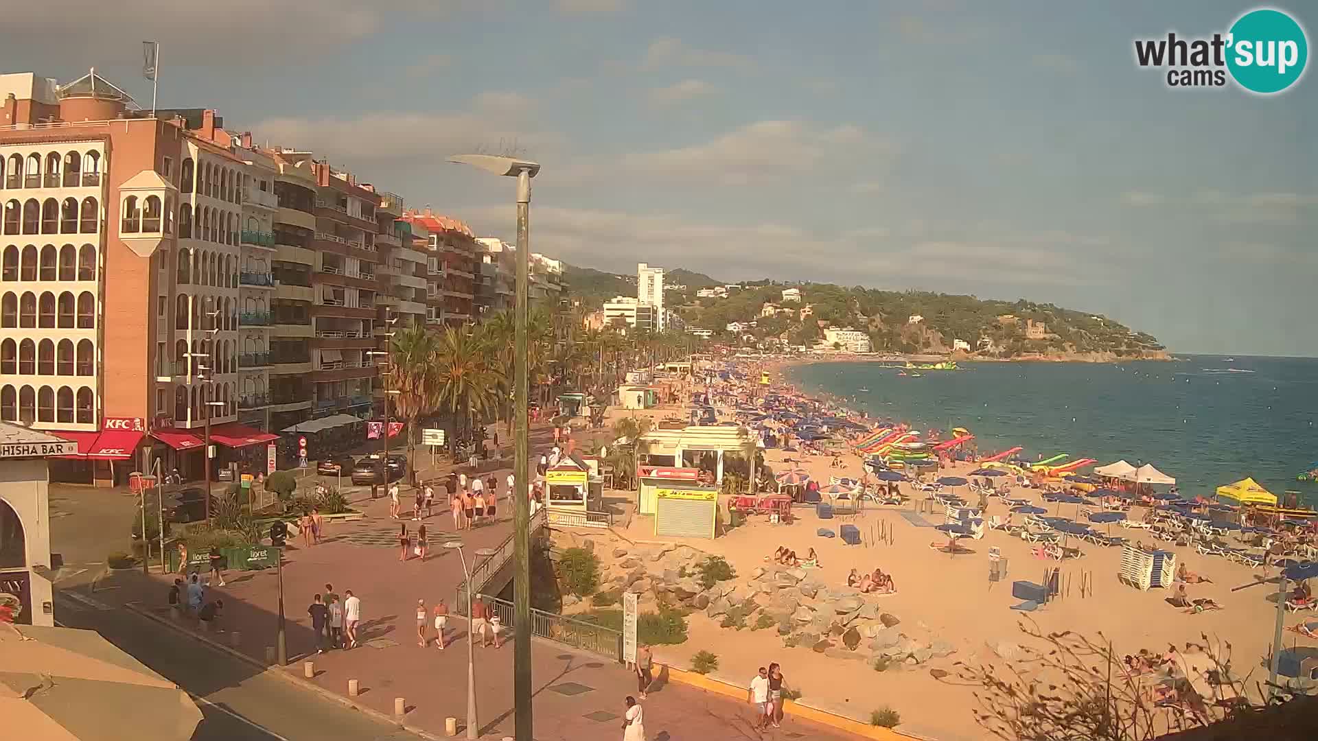 Kamera v živo Lloret de Mar – plaža