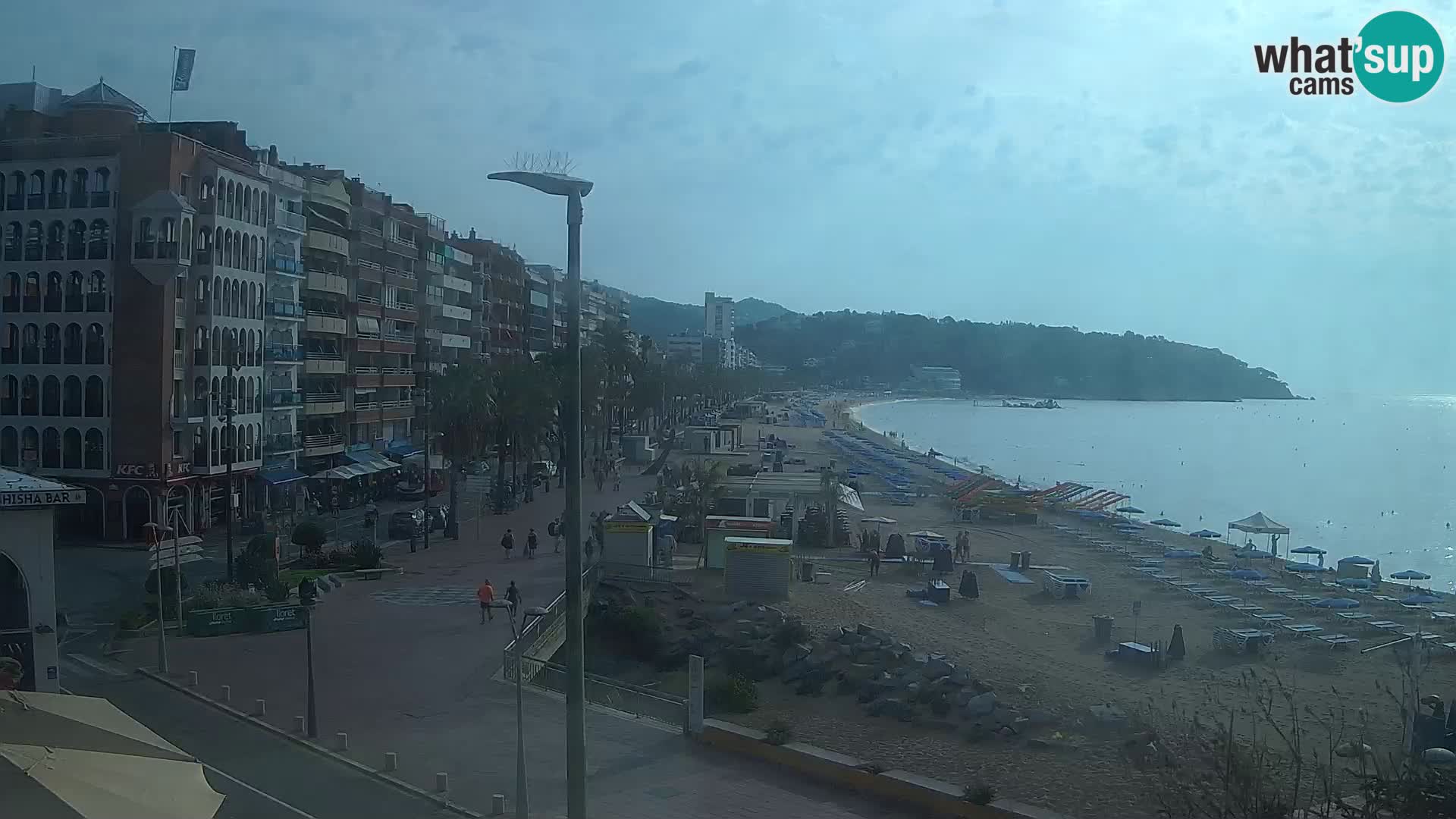 Kamera v živo Lloret de Mar – plaža