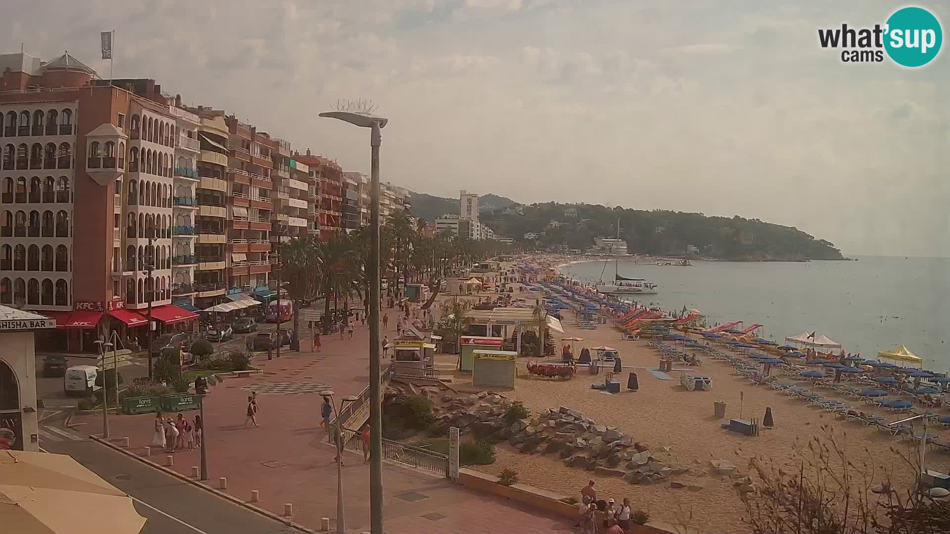 Webcam Lloret de Mar – Hauptstrand