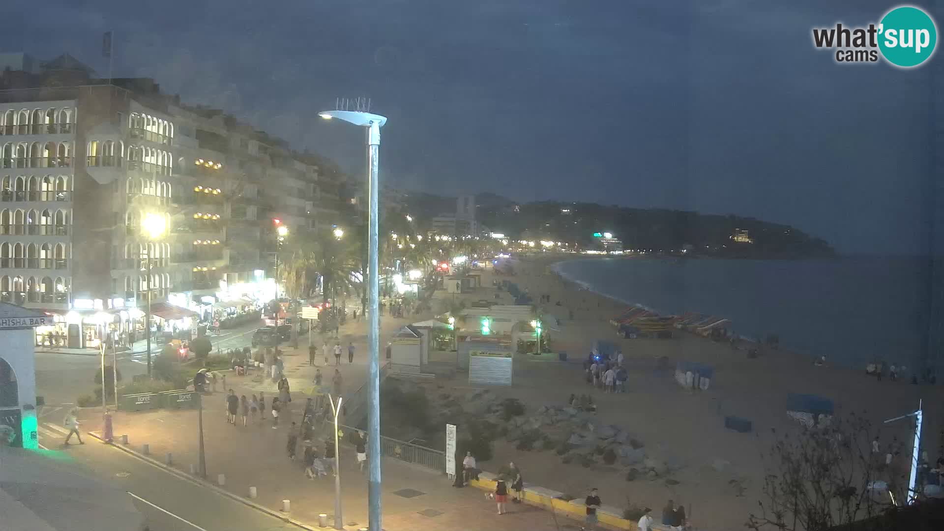 Webcam Lloret de Mar – the main beach – – Costa Brava – Spain