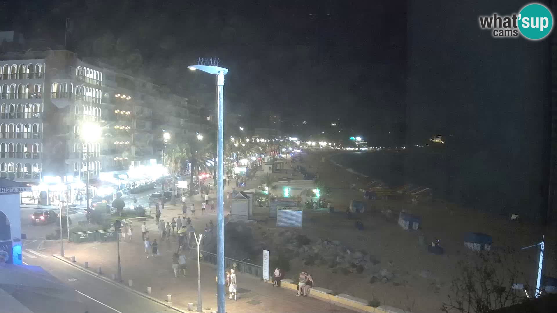 Webcam Lloret de Mar – the main beach – – Costa Brava – Spain