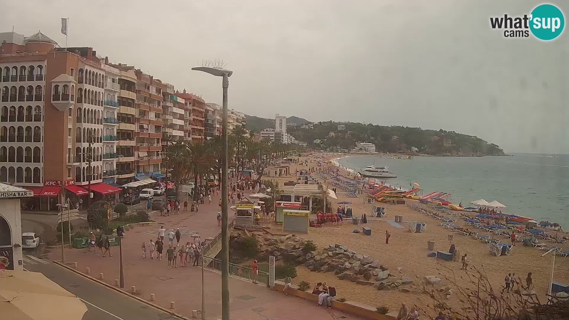 Webcam live Lloret de Mar – la spiaggia principale