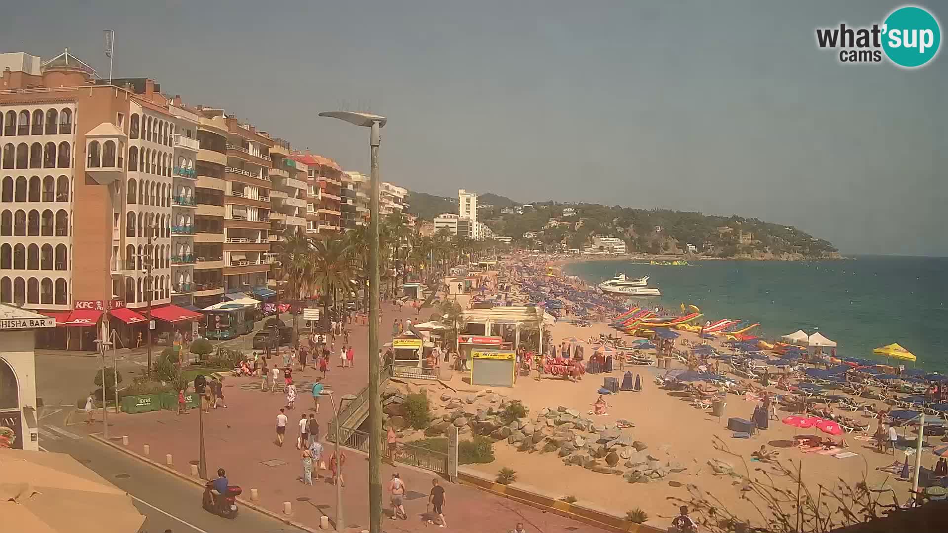 Webcam live Lloret de Mar – Playa