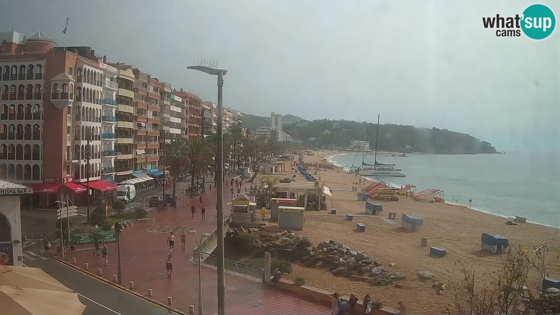 Webcam Lloret de Mar – Plage centrale
