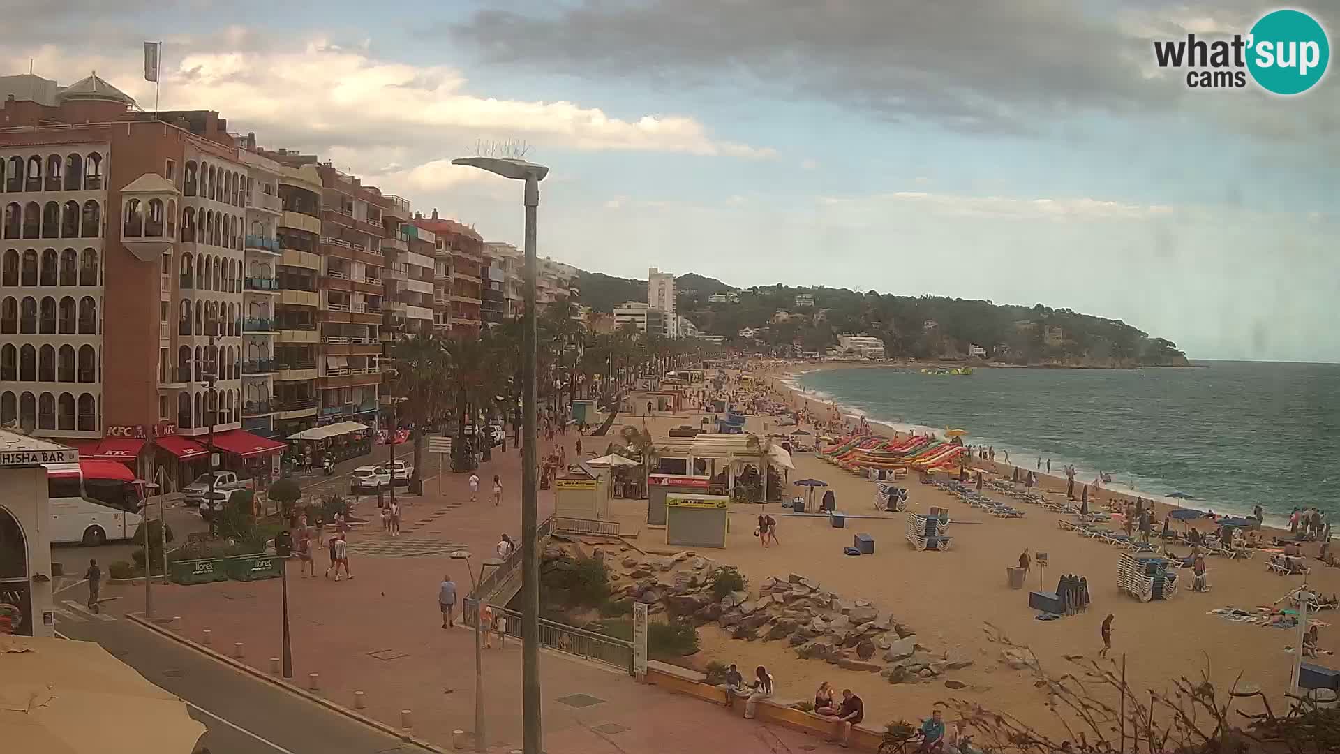 Webcam live Lloret de Mar – Hauptstrand