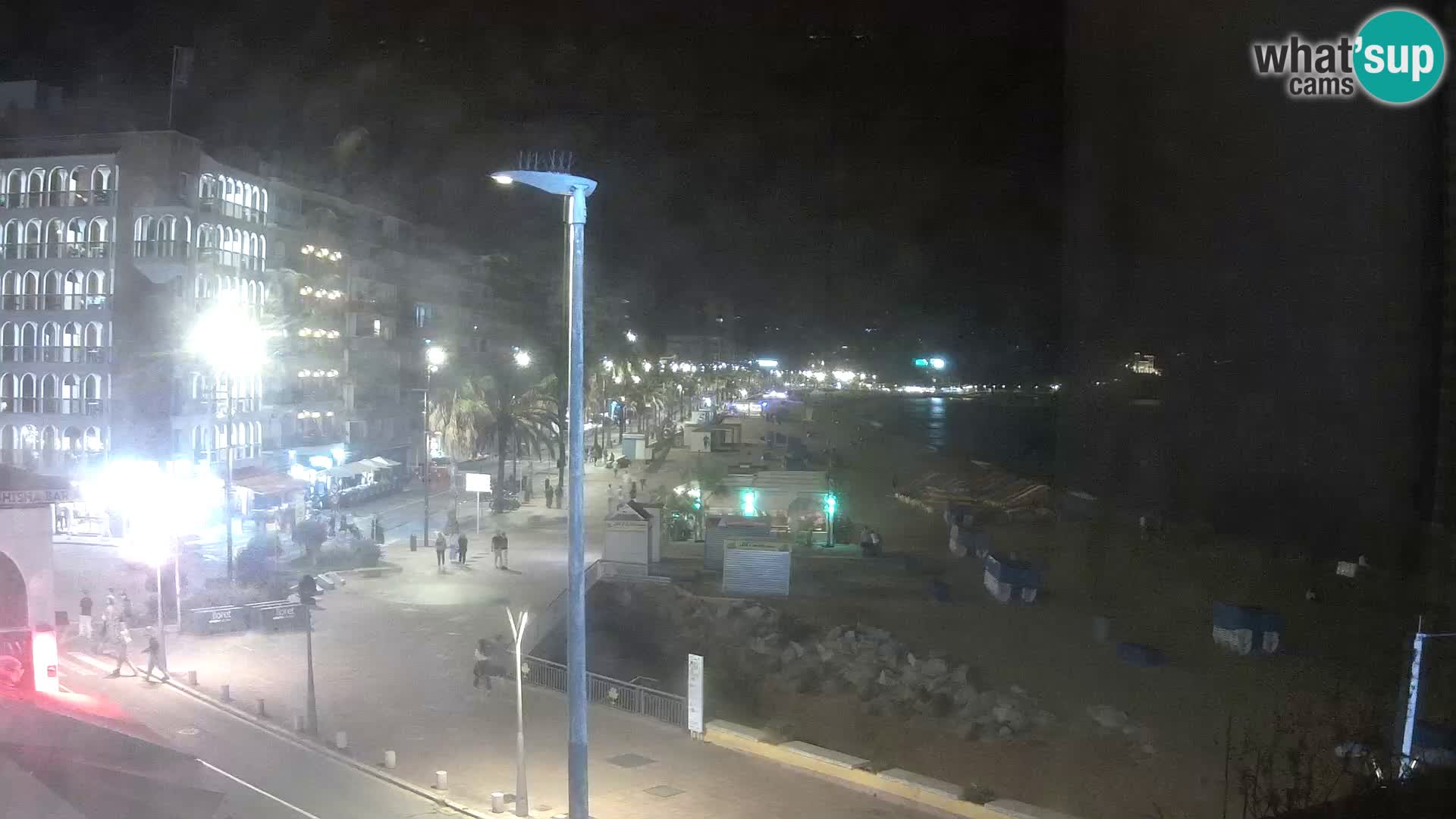 Web kamera Lloret de Mar – plaža