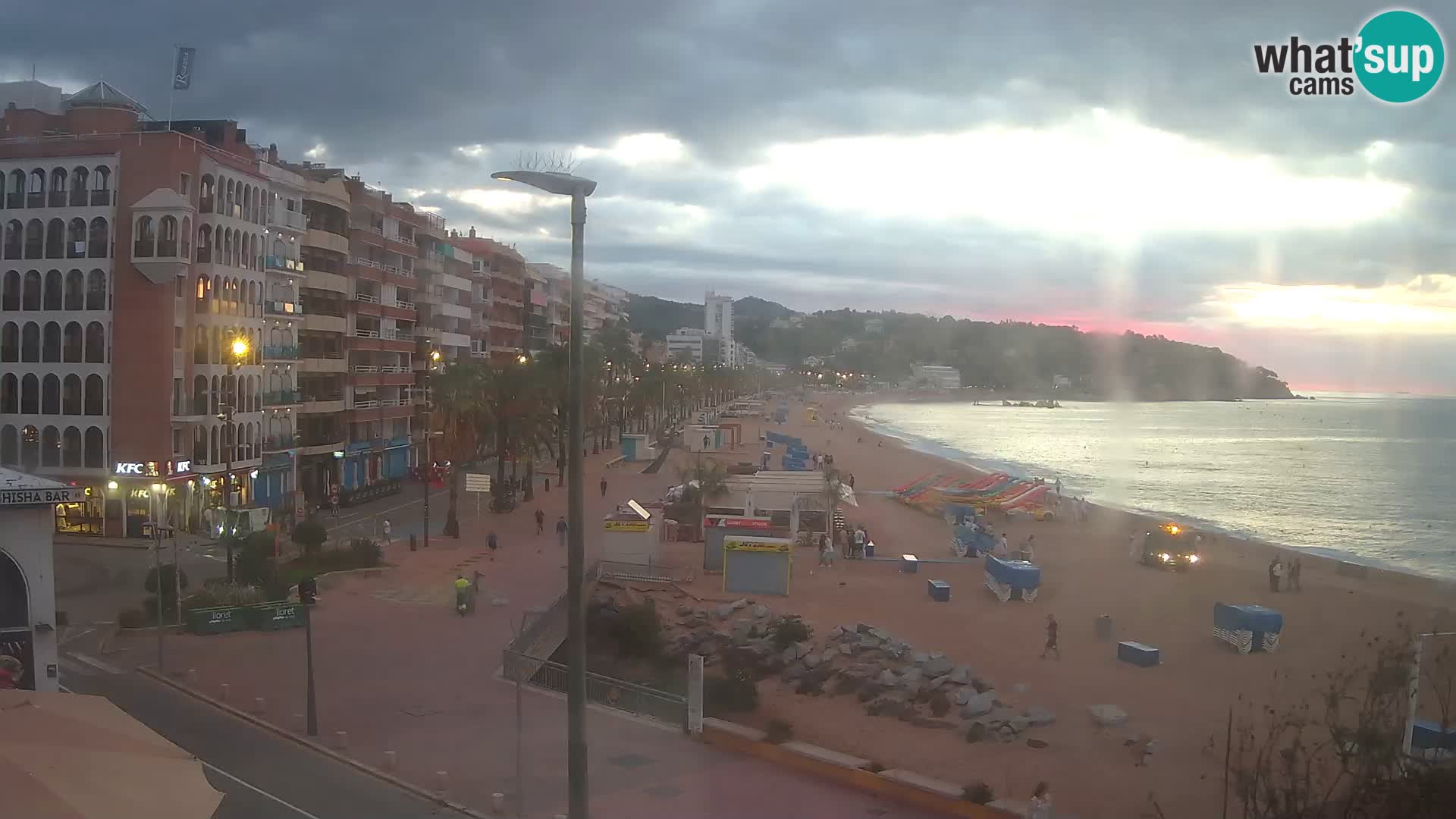 Webcam streaming Lloret de Mar – Plage