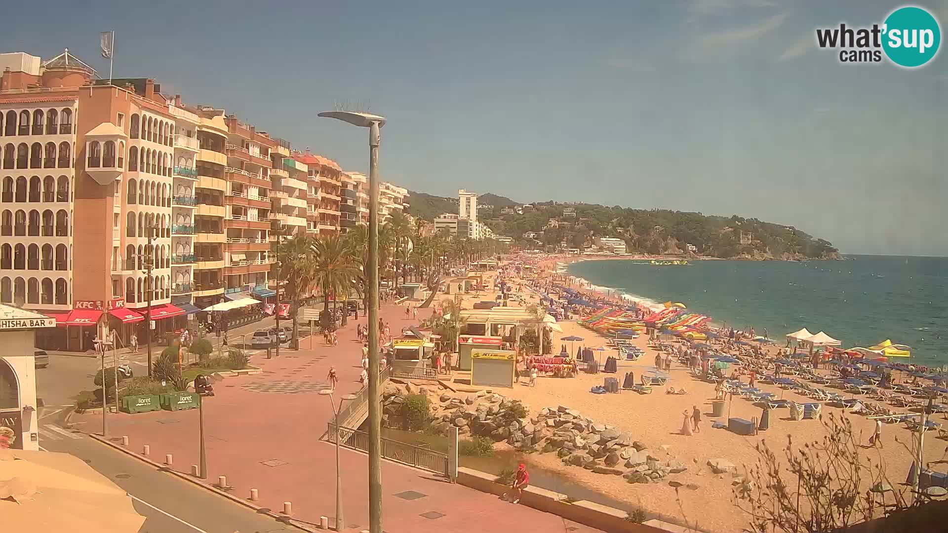 Kamera v živo Lloret de Mar – plaža