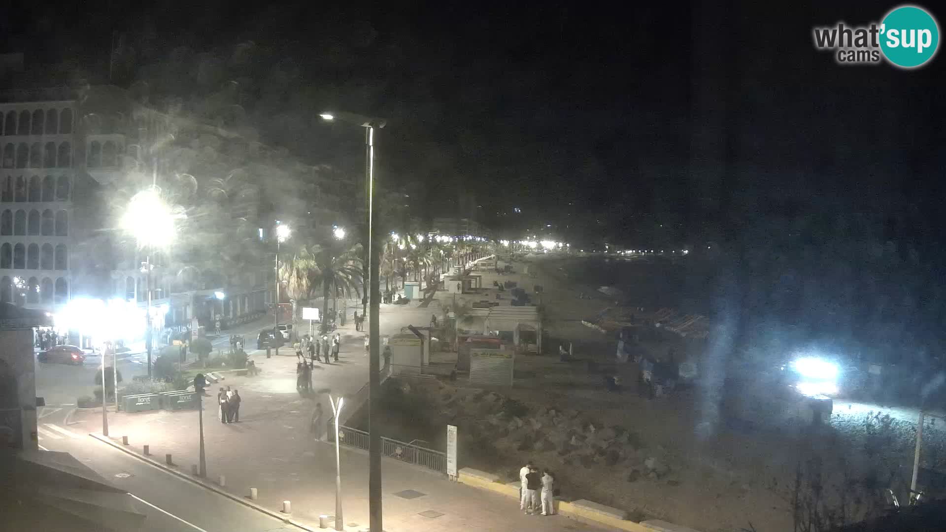Webcam Lloret de Mar – the main beach – – Costa Brava – Spain