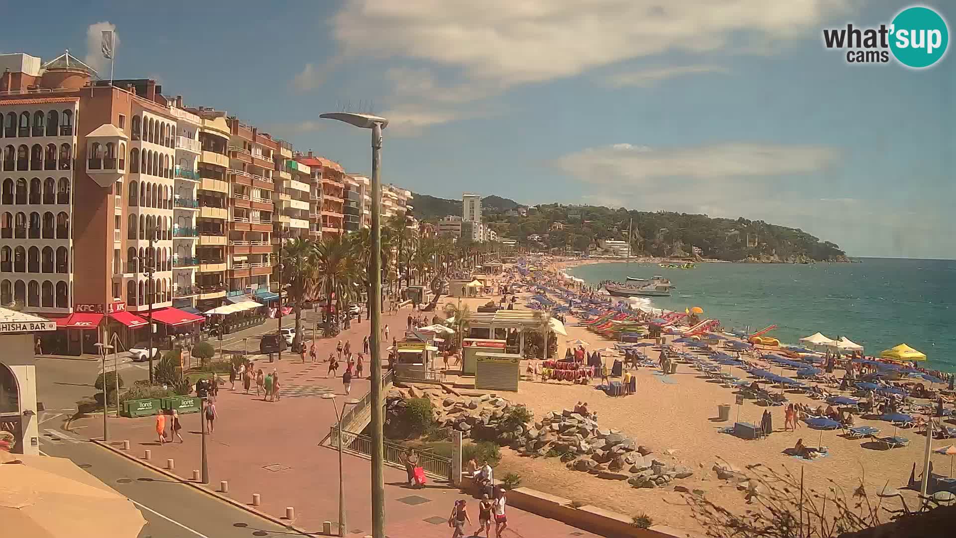 Webcam live Lloret de Mar – Hauptstrand