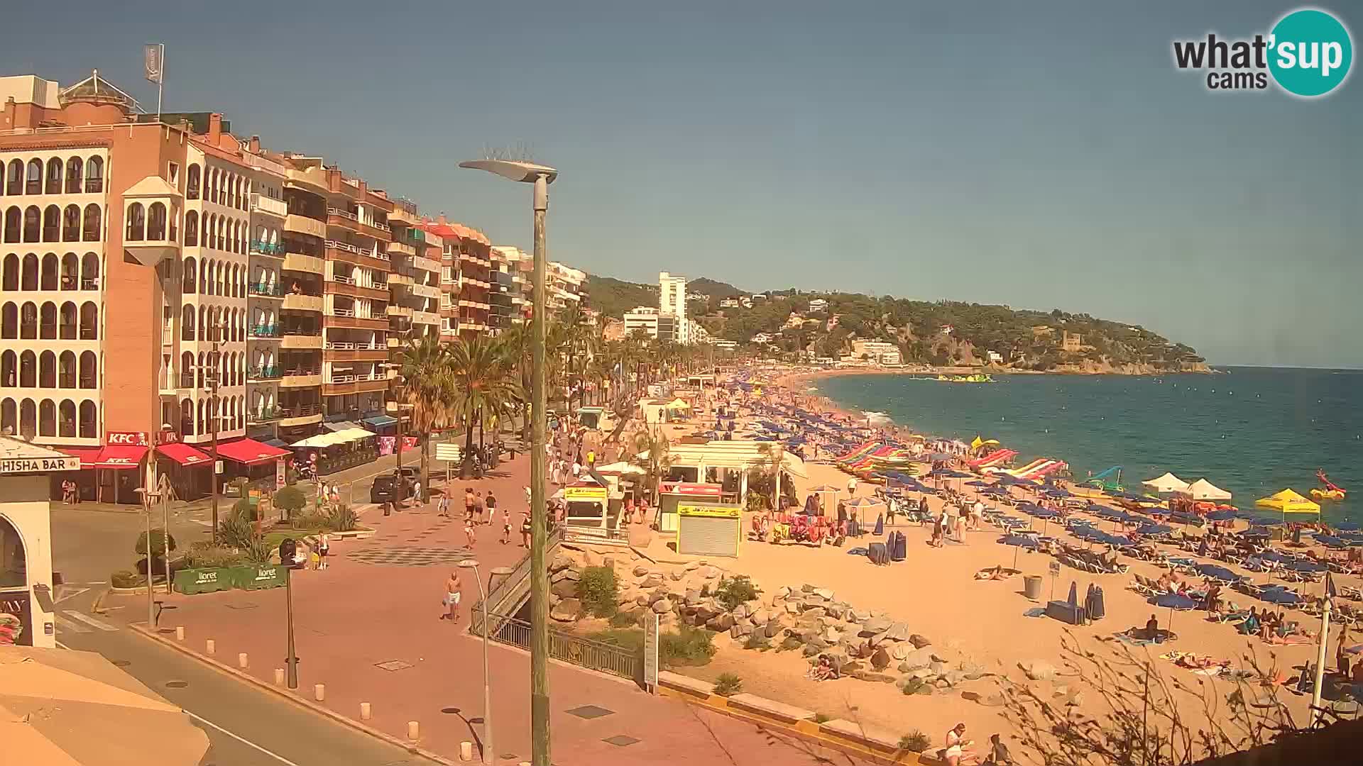 Webcam live Lloret de Mar – Hauptstrand