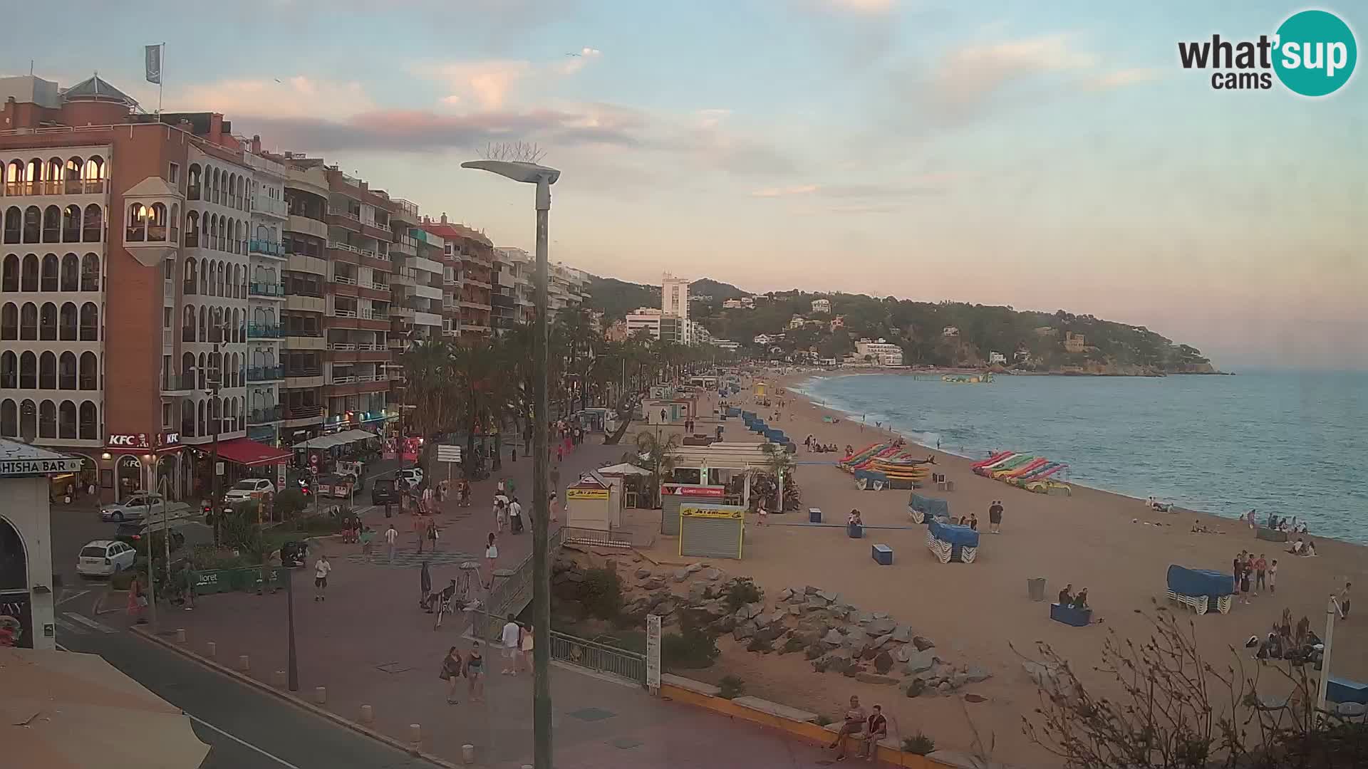 Webcam live Lloret de Mar – Hauptstrand