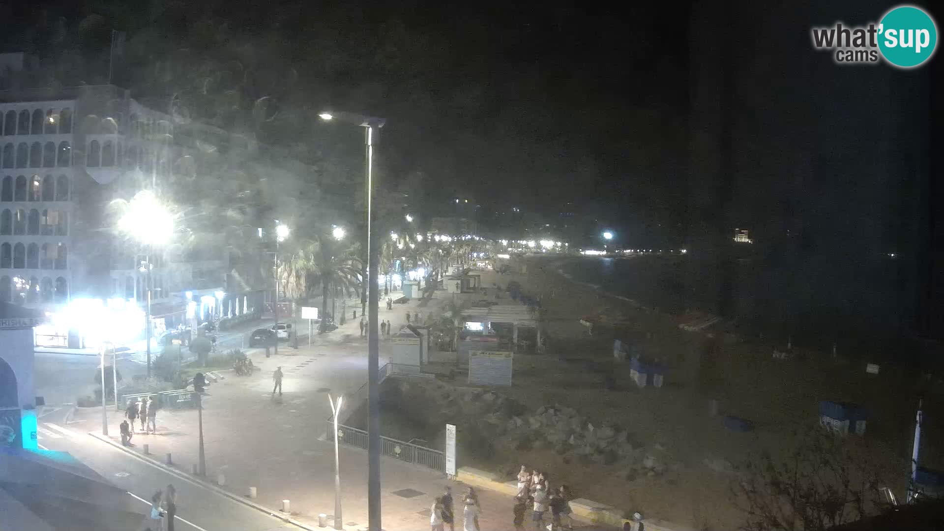 Webcam Lloret de Mar – the main beach – – Costa Brava – Spain