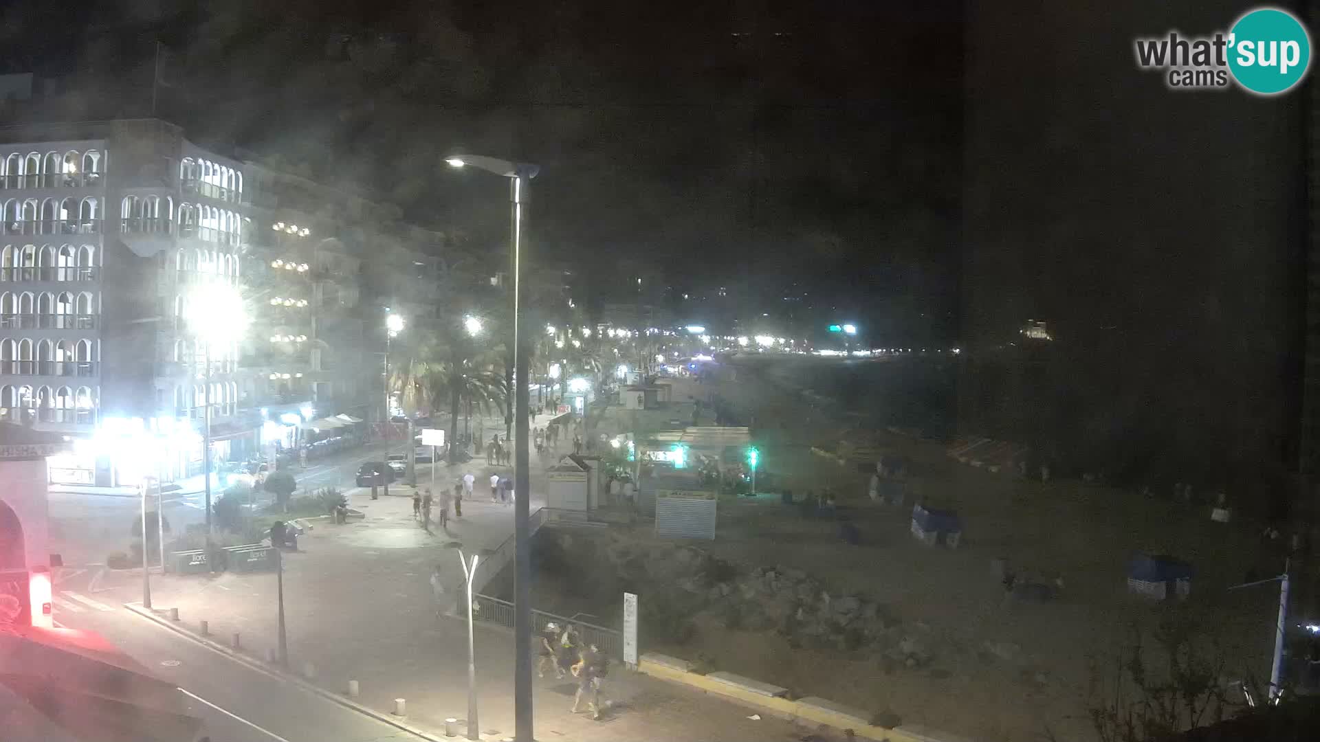 Web kamera Lloret de Mar – plaža