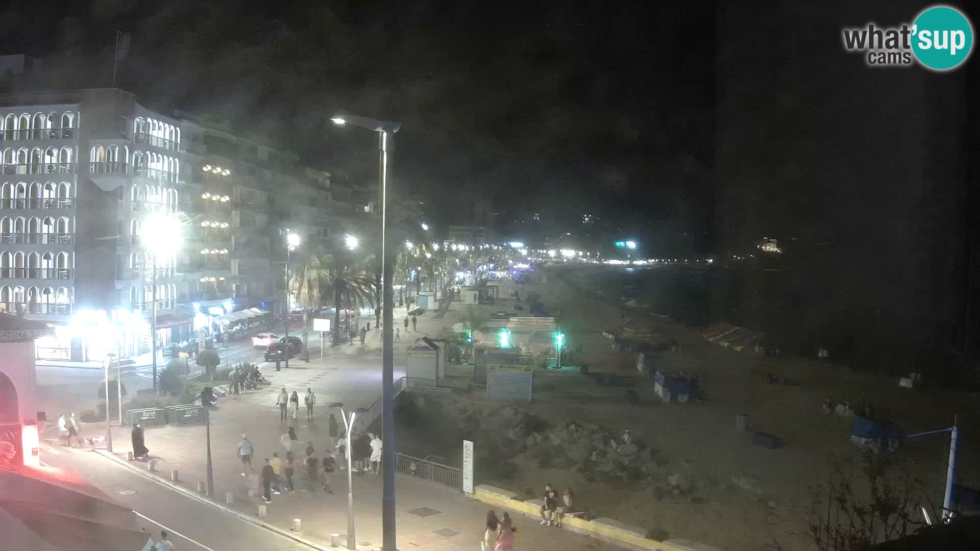 Webcam Lloret de Mar – the main beach – – Costa Brava – Spain