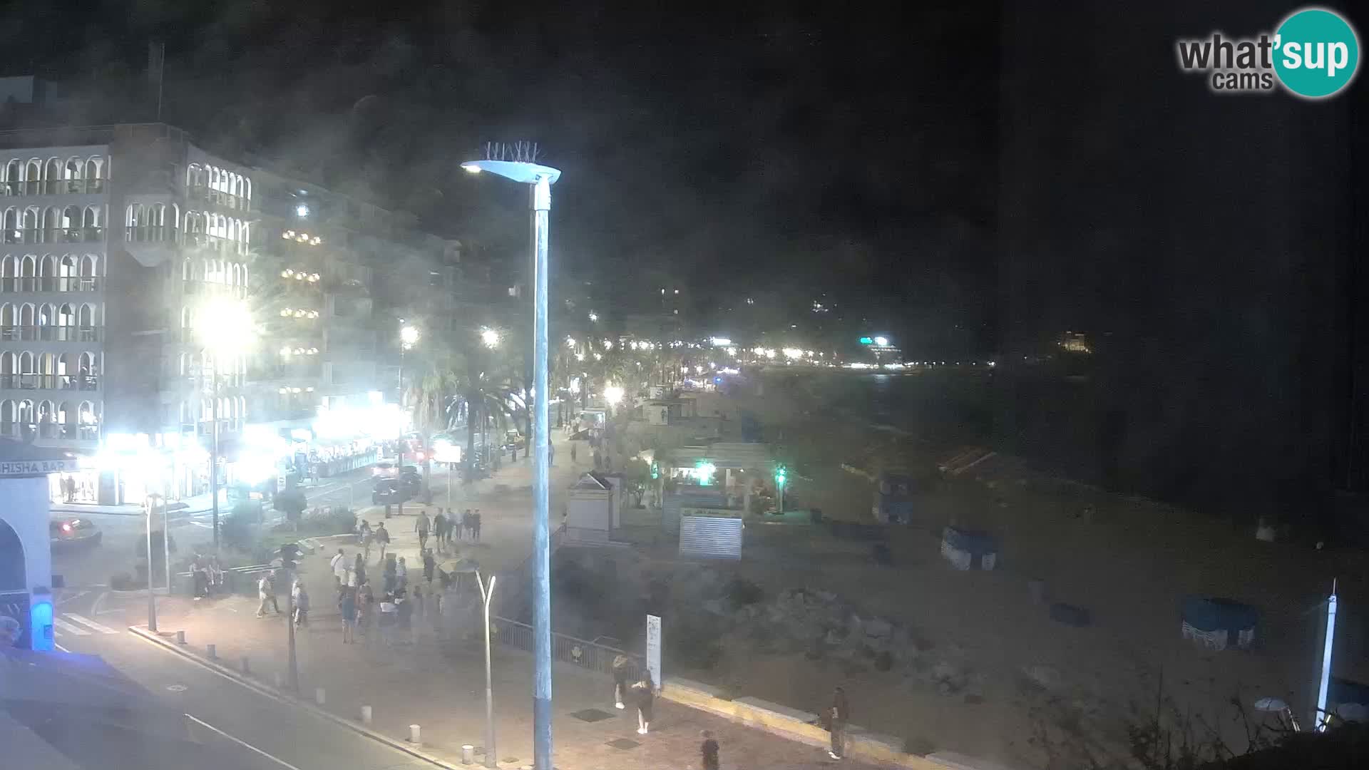 Webcam Lloret de Mar – the main beach – – Costa Brava – Spain
