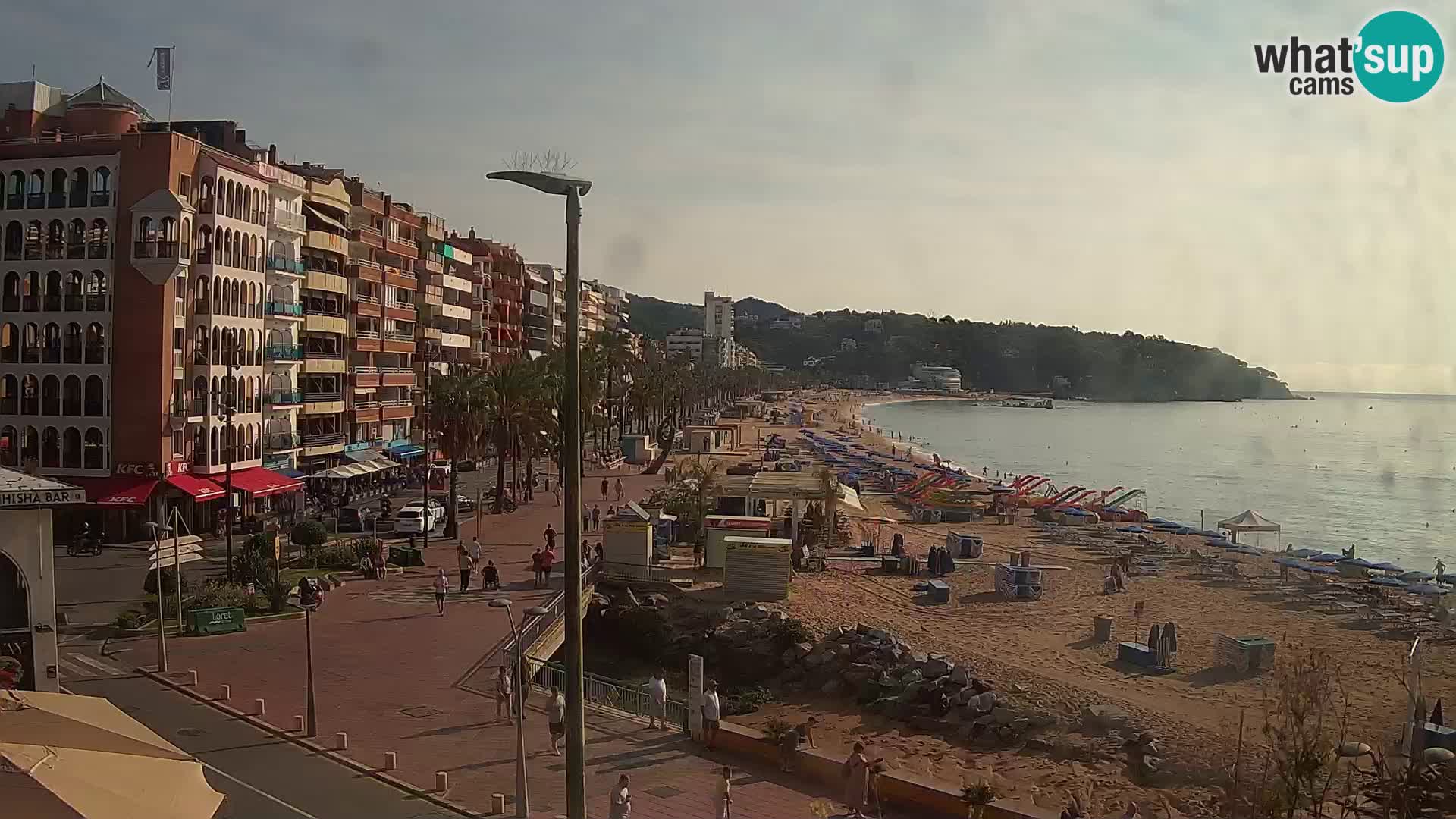 Webcam live Lloret de Mar – la spiaggia principale
