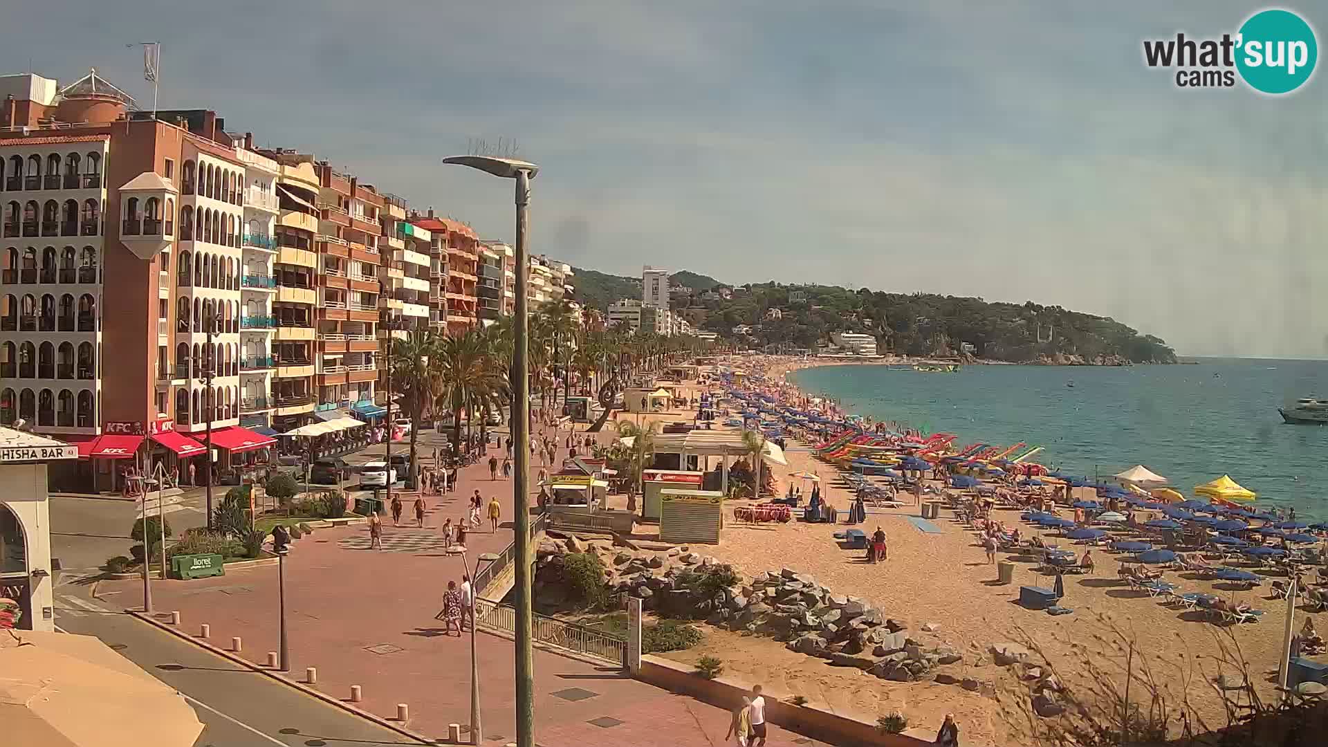 Webcam live Lloret de Mar – la spiaggia principale