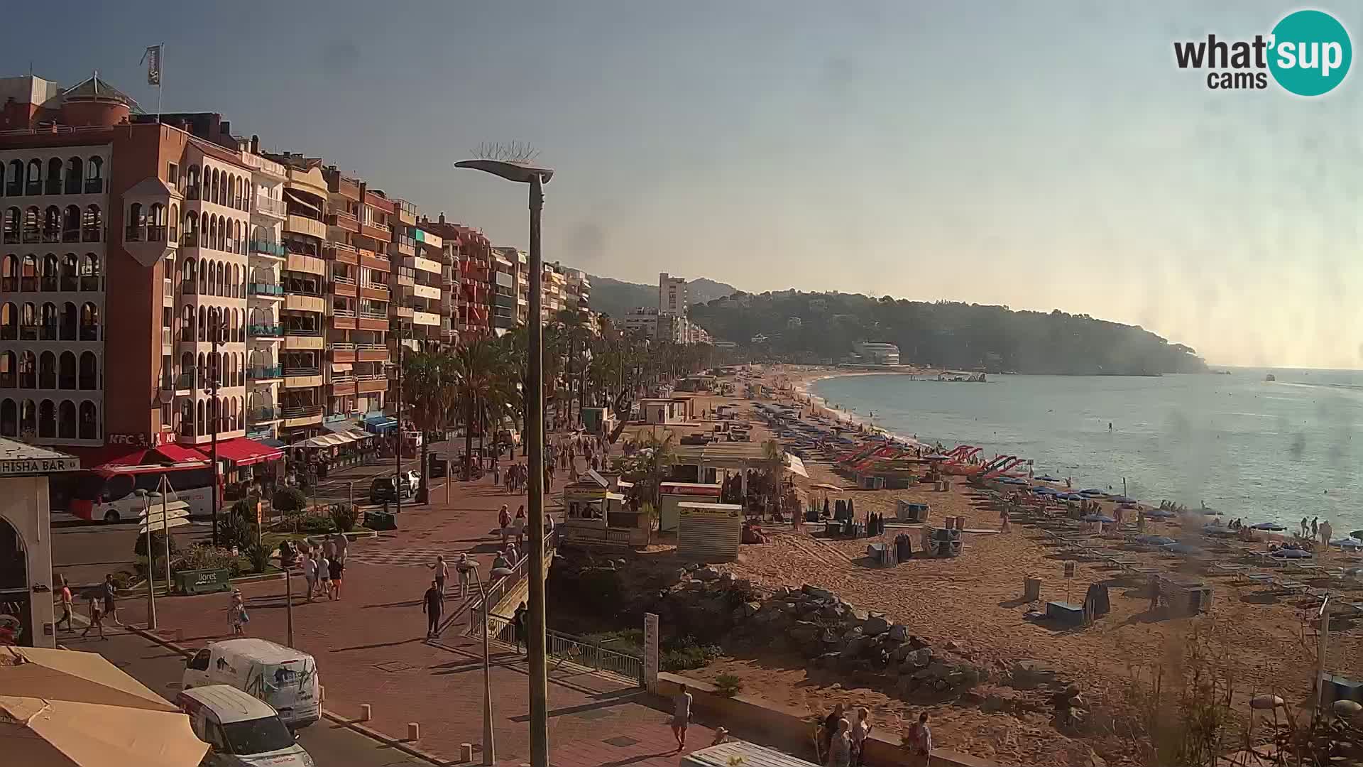 Webcam live Lloret de Mar – la spiaggia principale