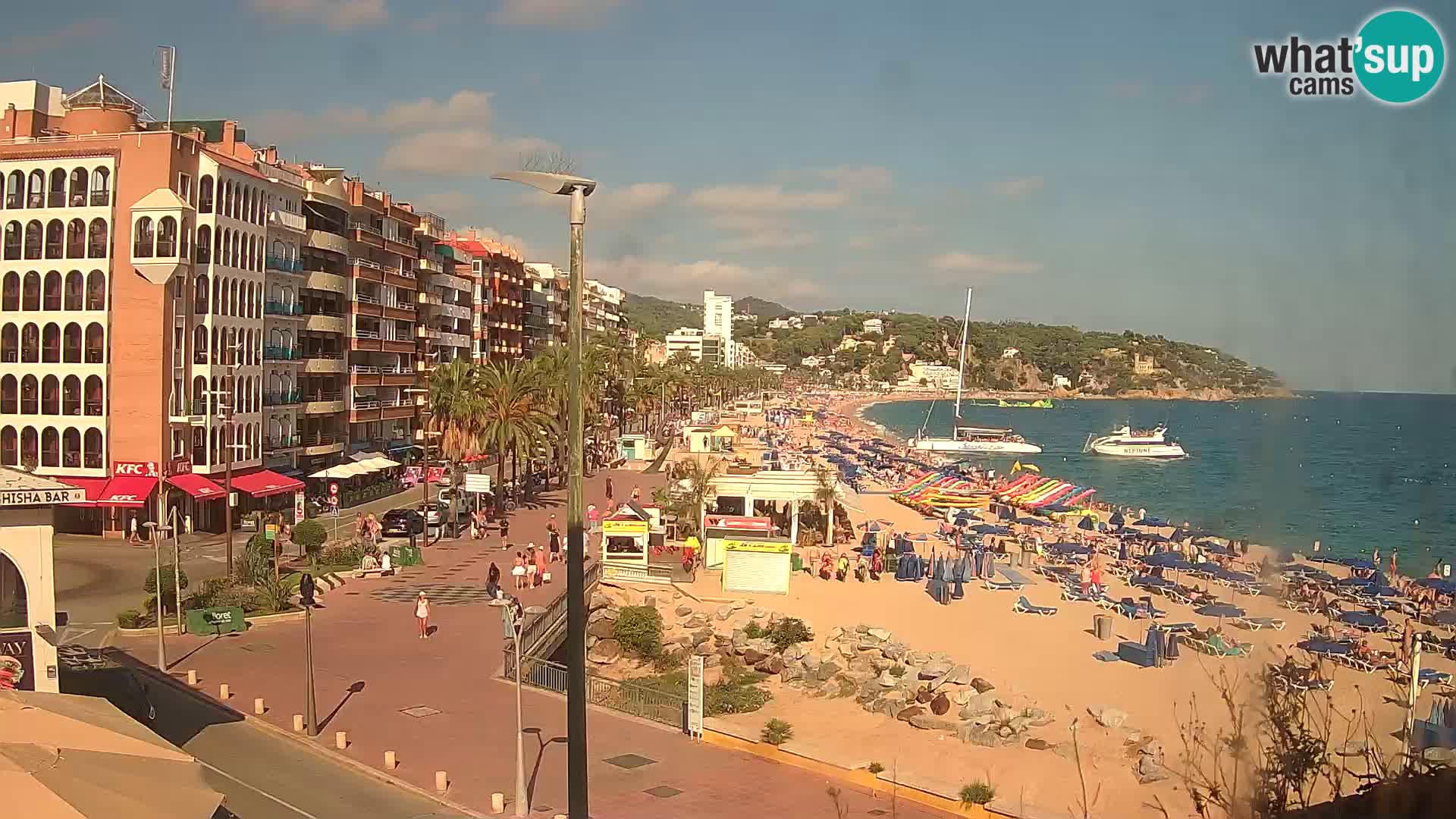 Webcam live Lloret de Mar – Hauptstrand