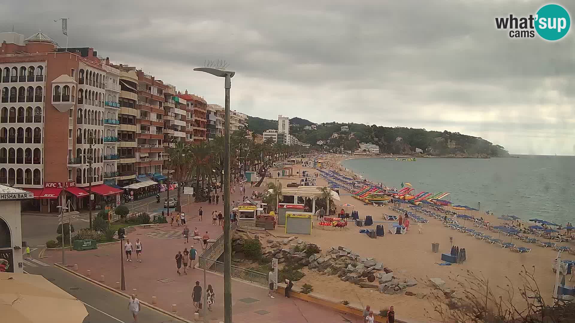 Kamera v živo Lloret de Mar – plaža