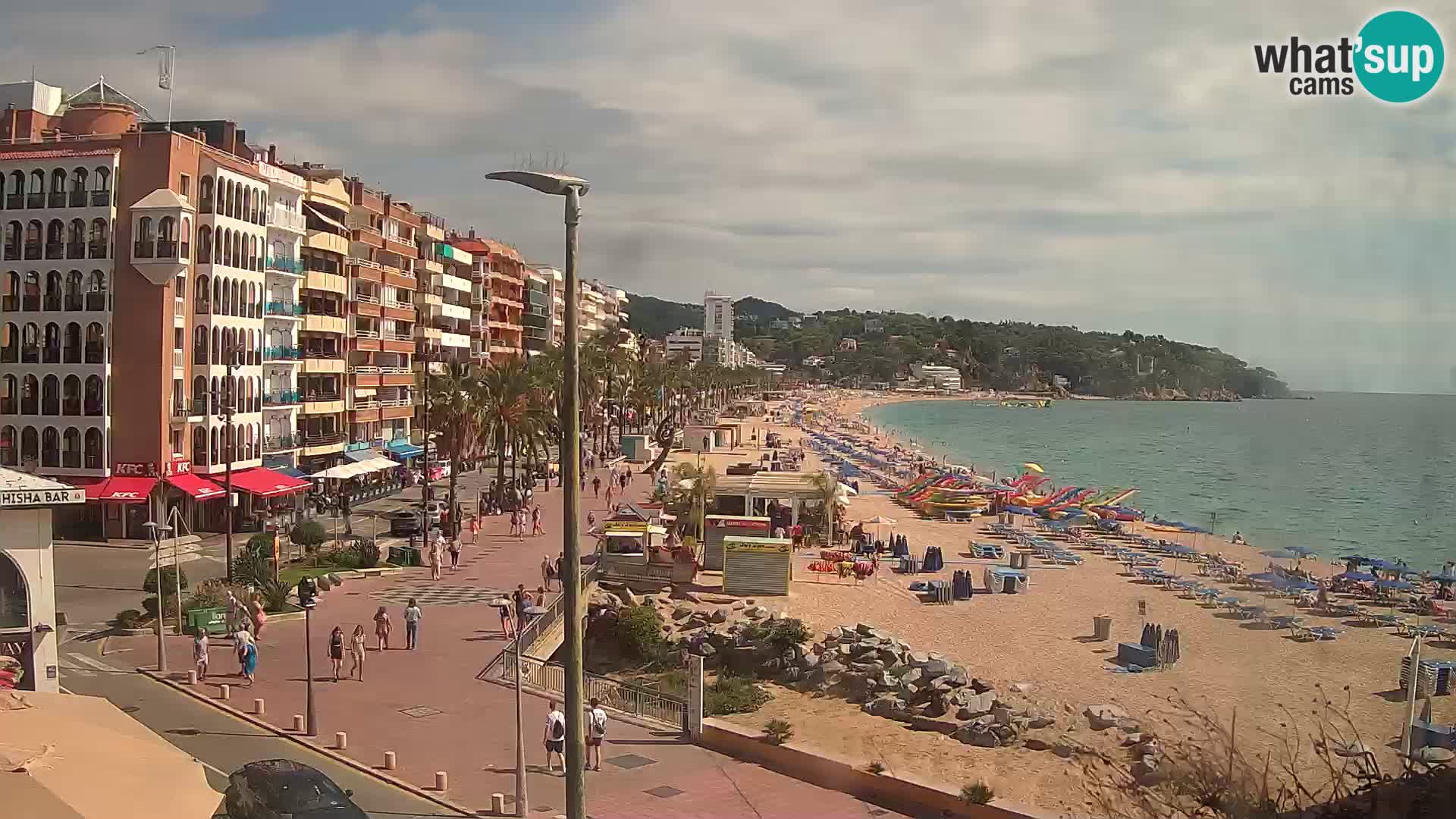 Kamera v živo Lloret de Mar – plaža
