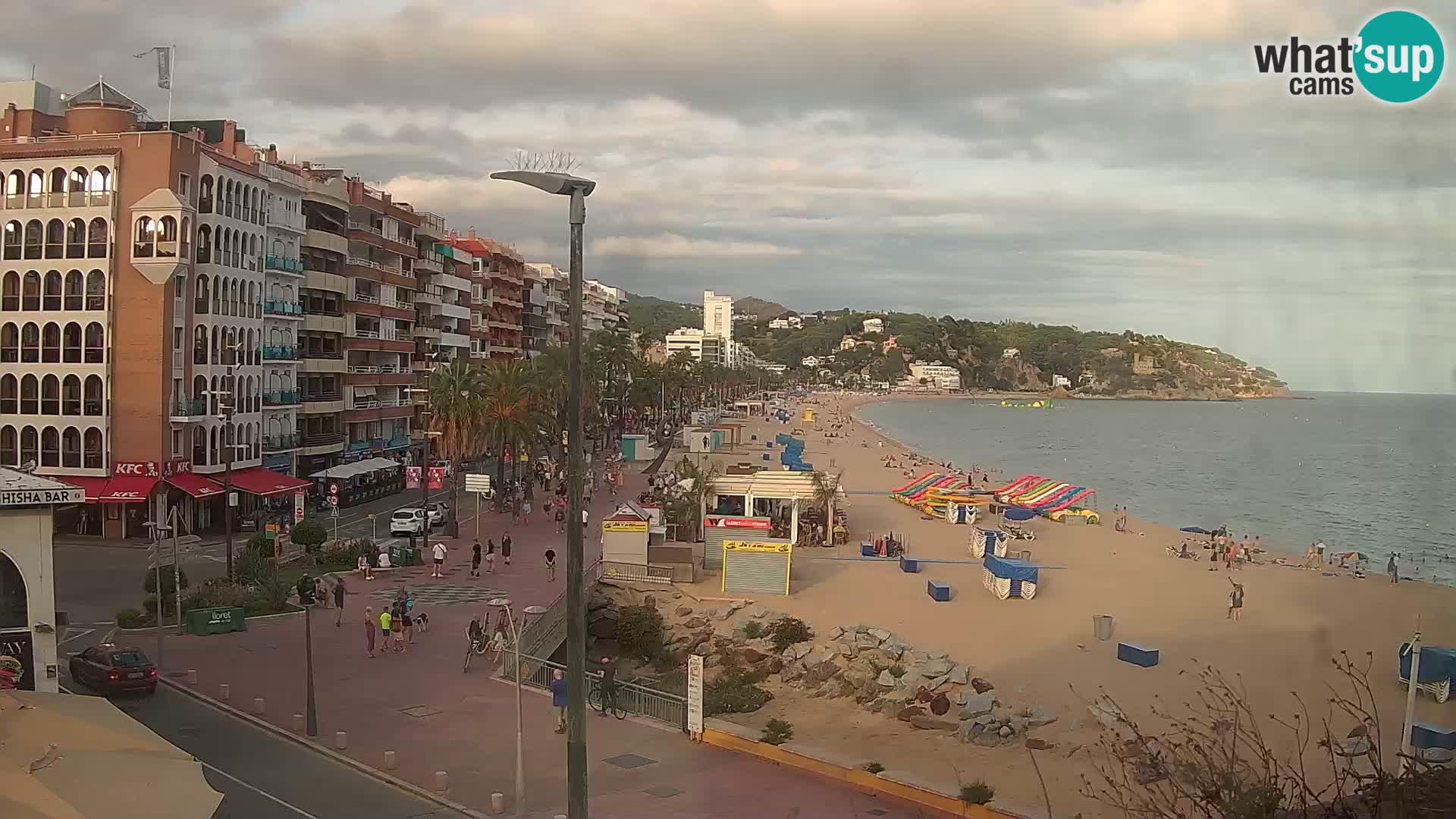 Kamera v živo Lloret de Mar – plaža